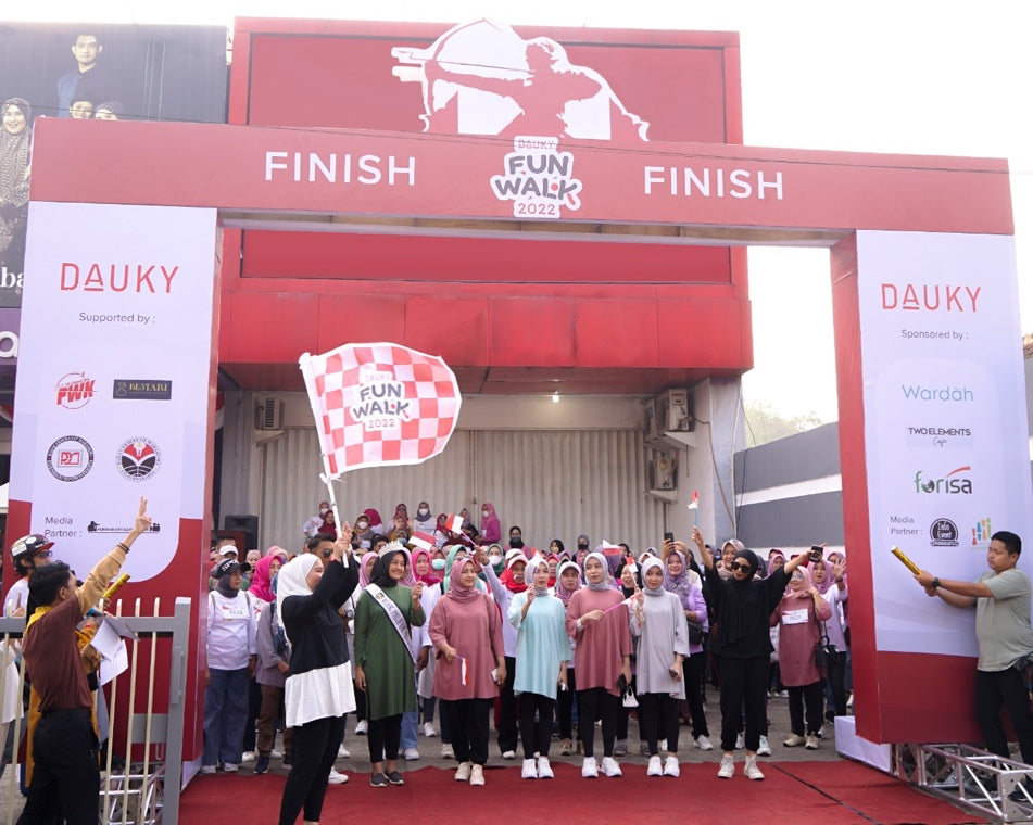 Dauky Fun Walk 2022 Sukses Meriahkan Kota Purwakarta
