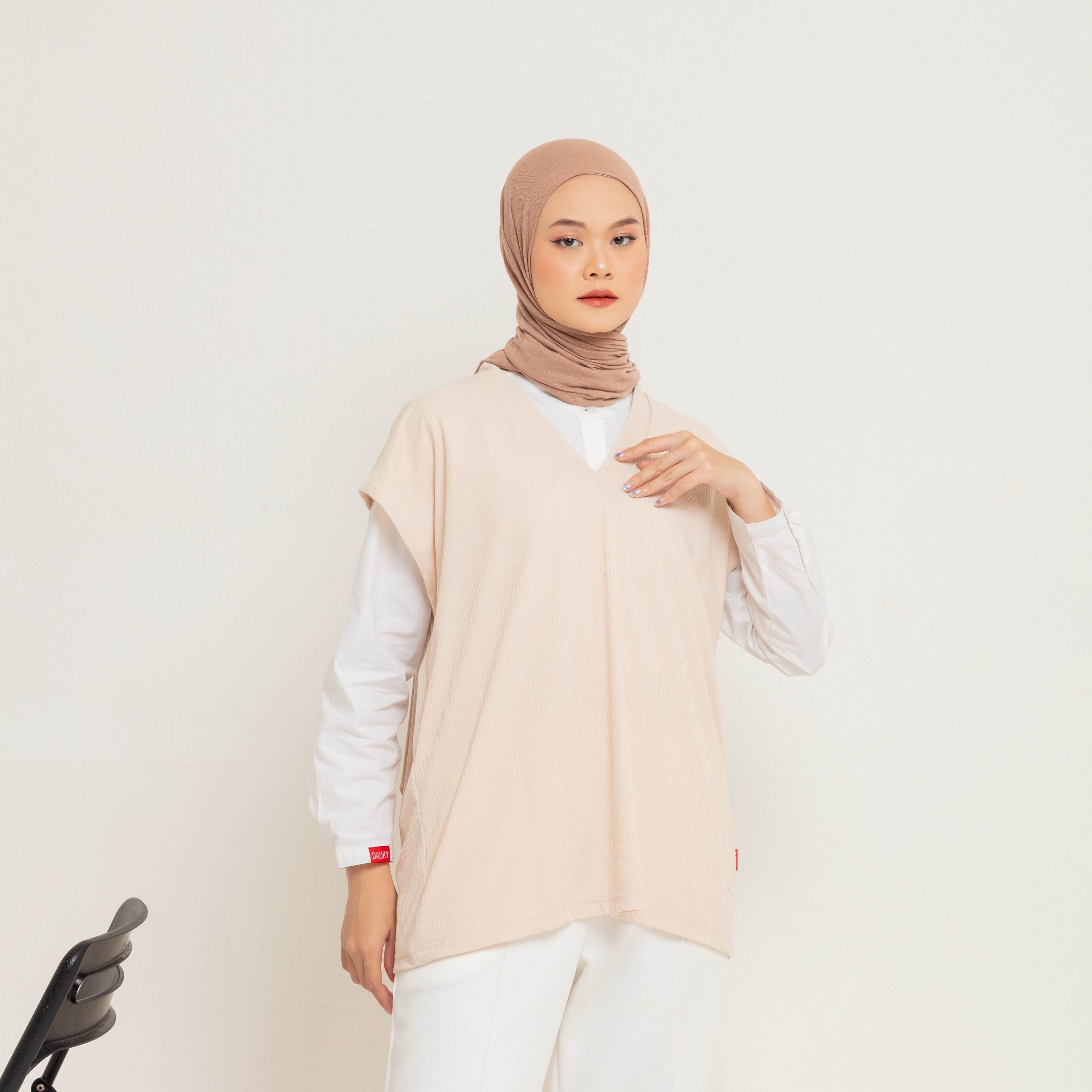 Knit Vest Sleeveless