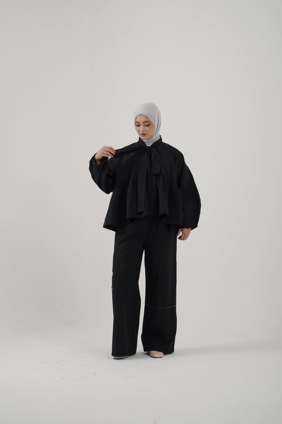 S Tunic Wide Sash