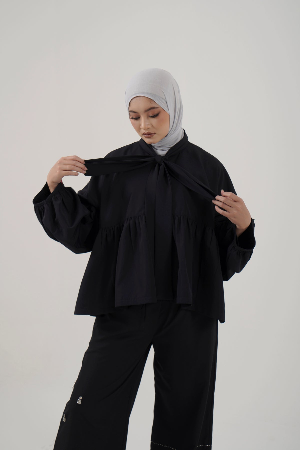 S Tunic Wide Sash
