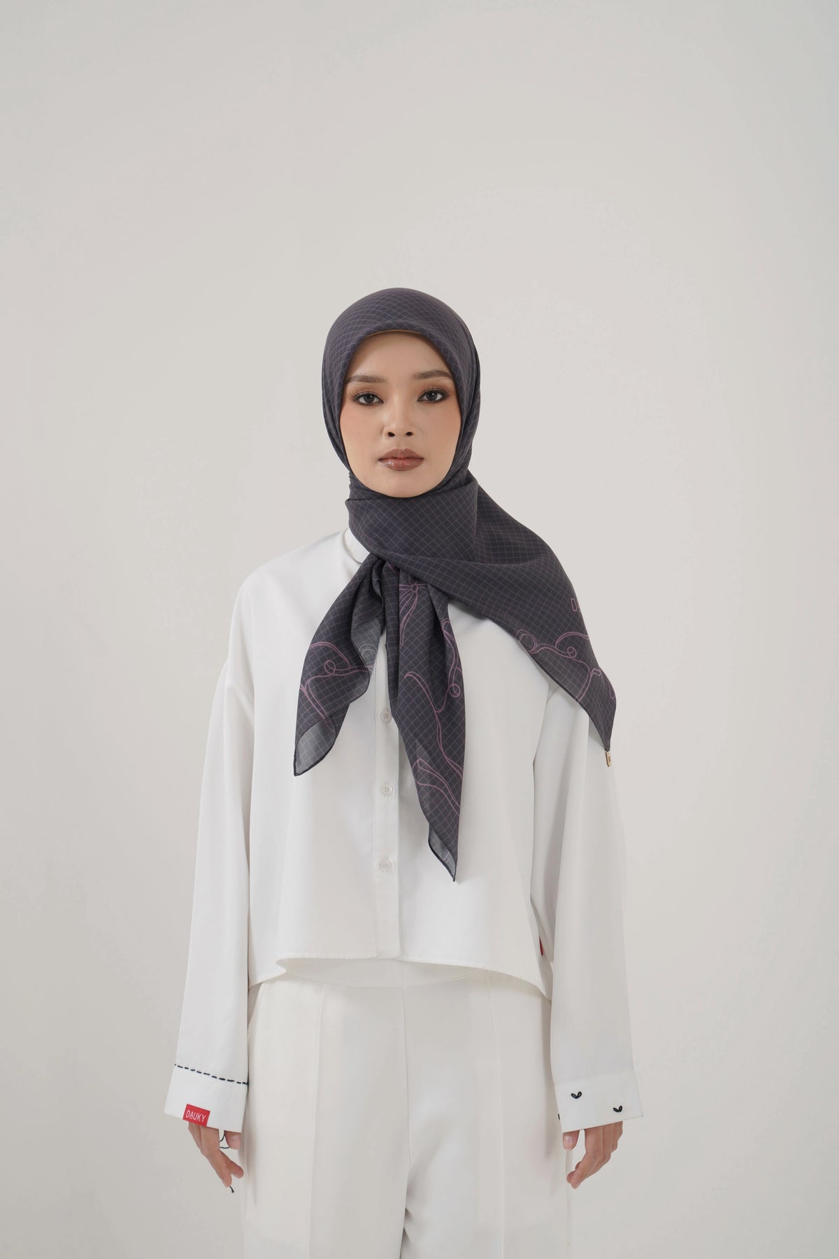 Ribbon Geo Scarf
