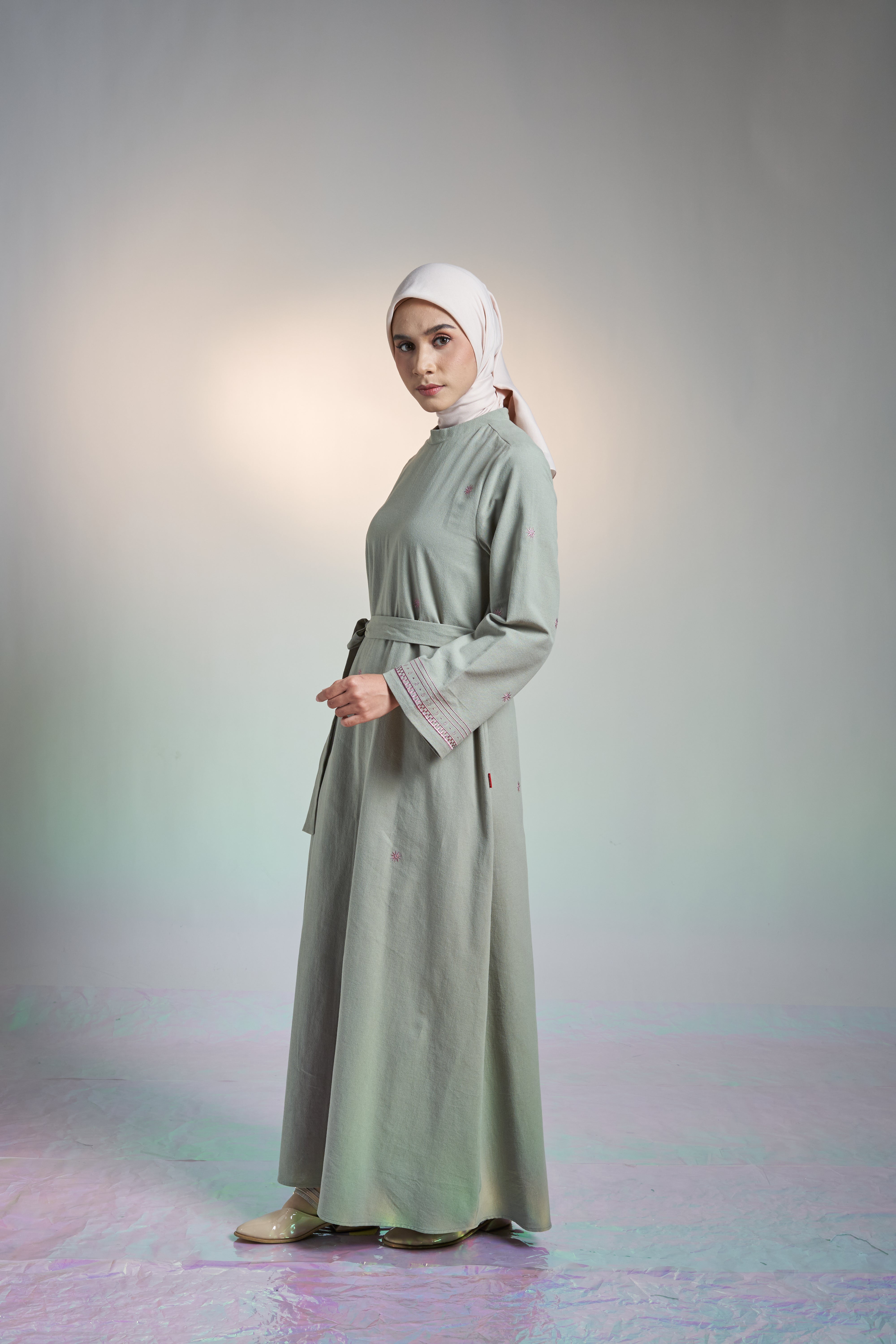 L Dress Classic Sydney - Sage