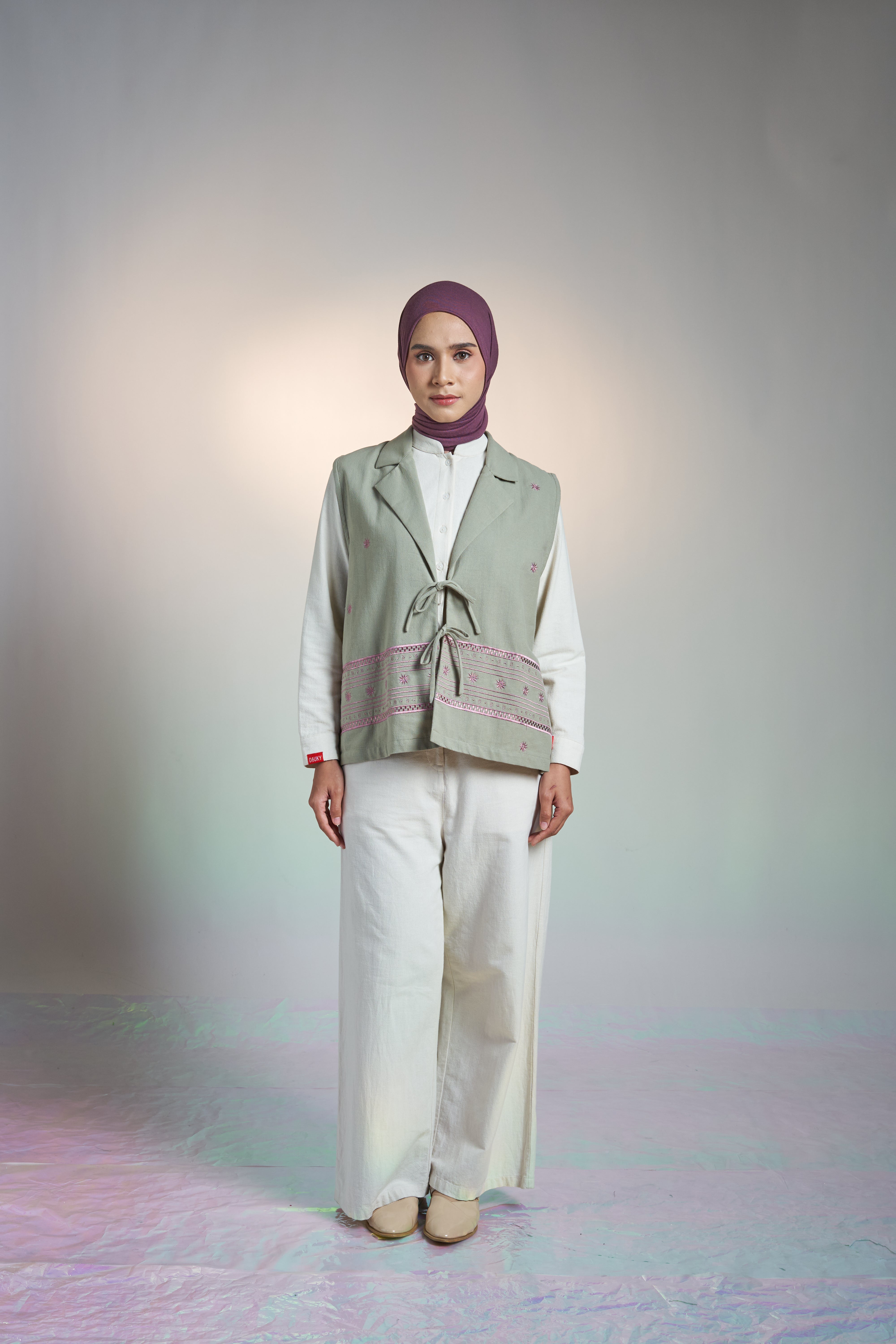 Vest Classic Sydney - Sage