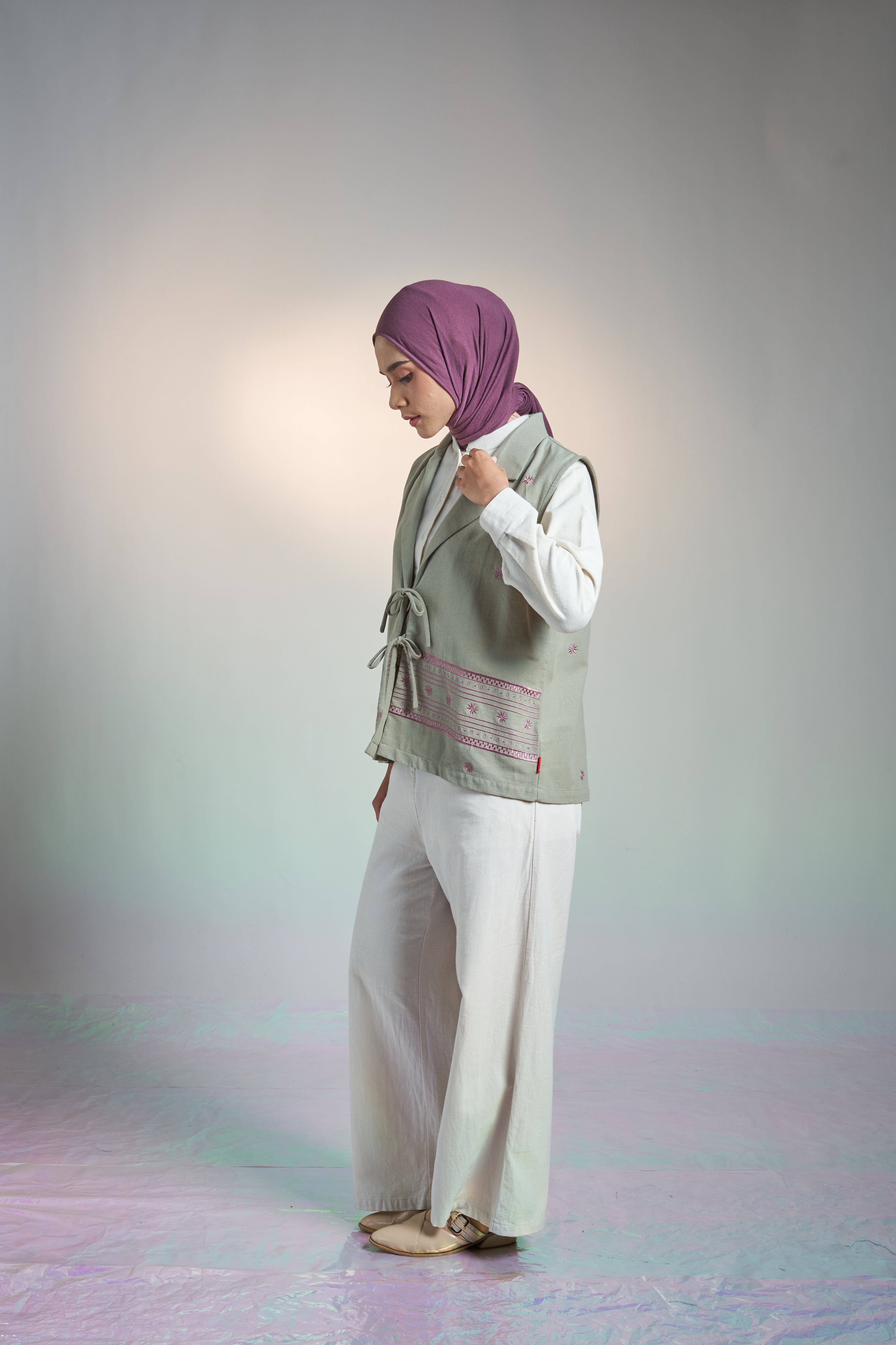 Vest Classic Sydney - Sage