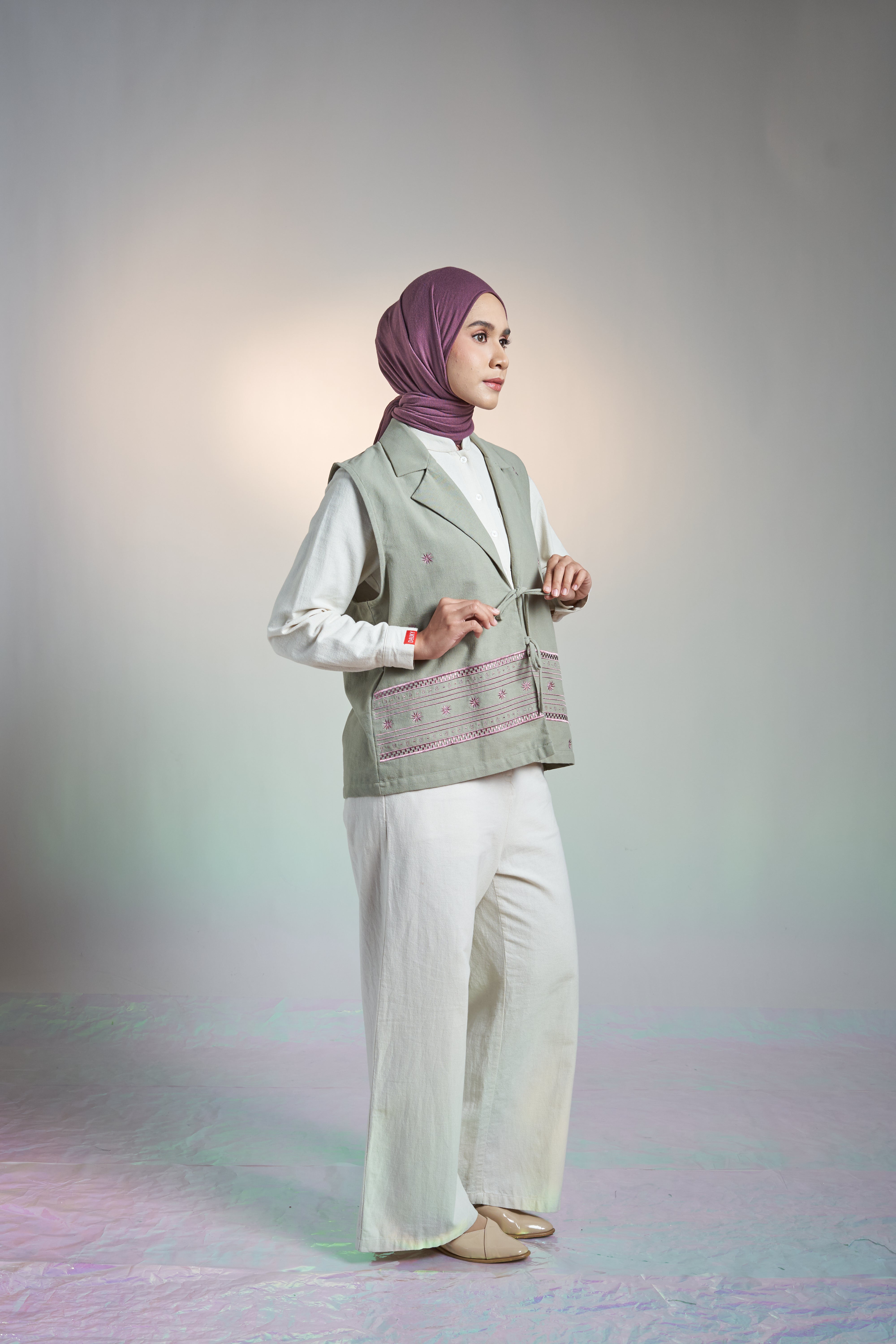 Vest Classic Sydney - Sage