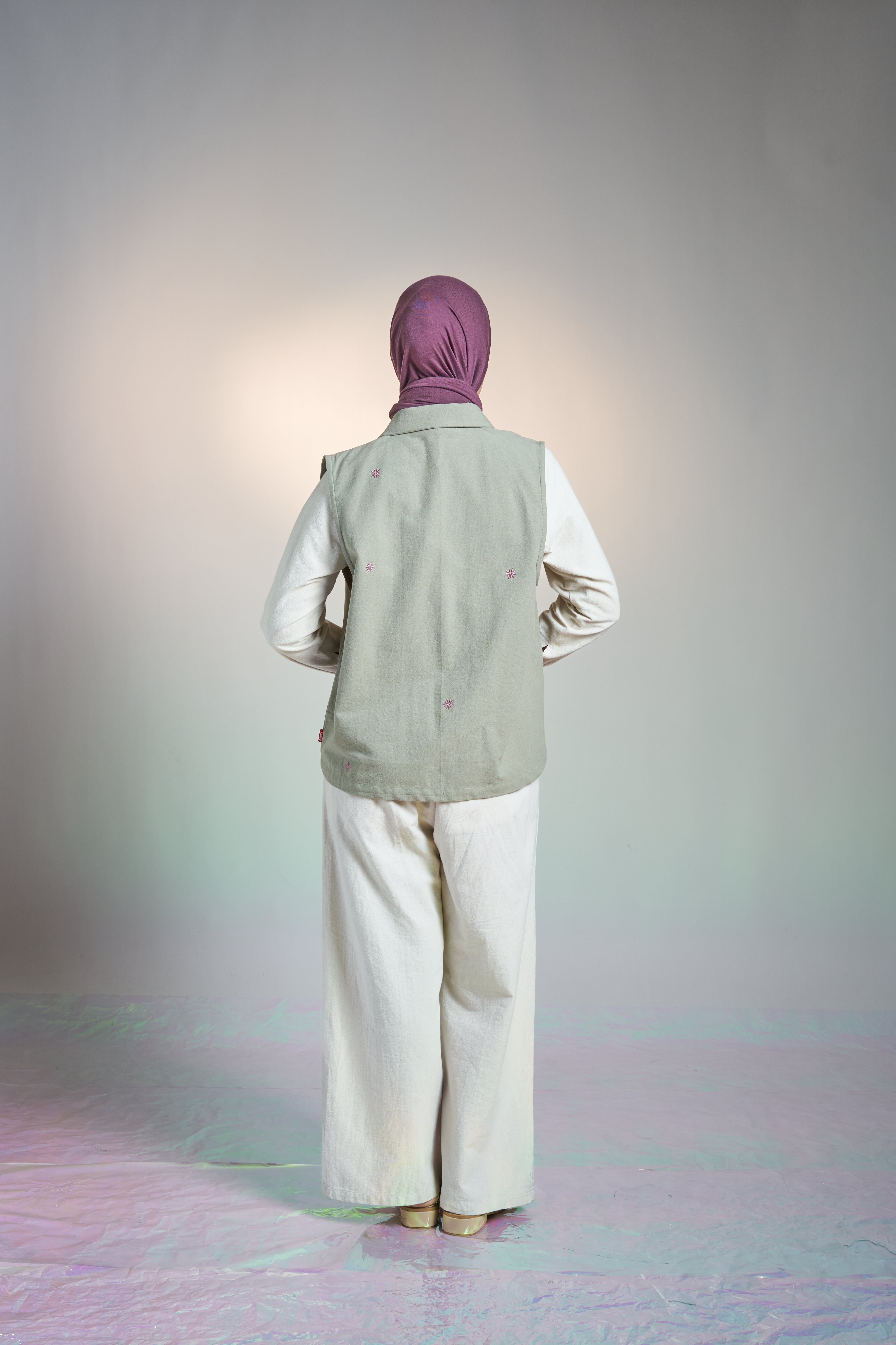 Vest Classic Sydney - Sage