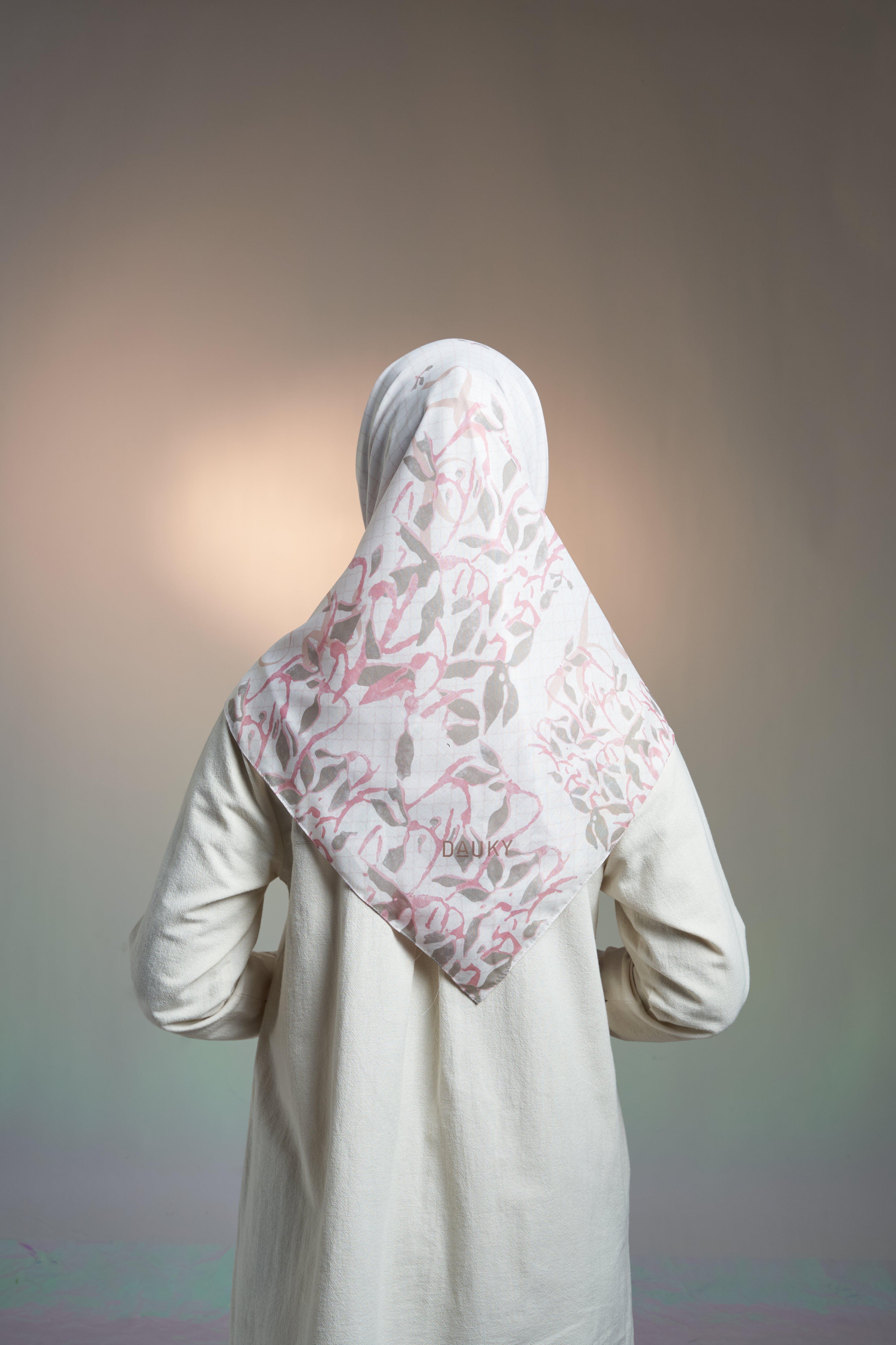 RELAXED SPRING SCARF - IVORY