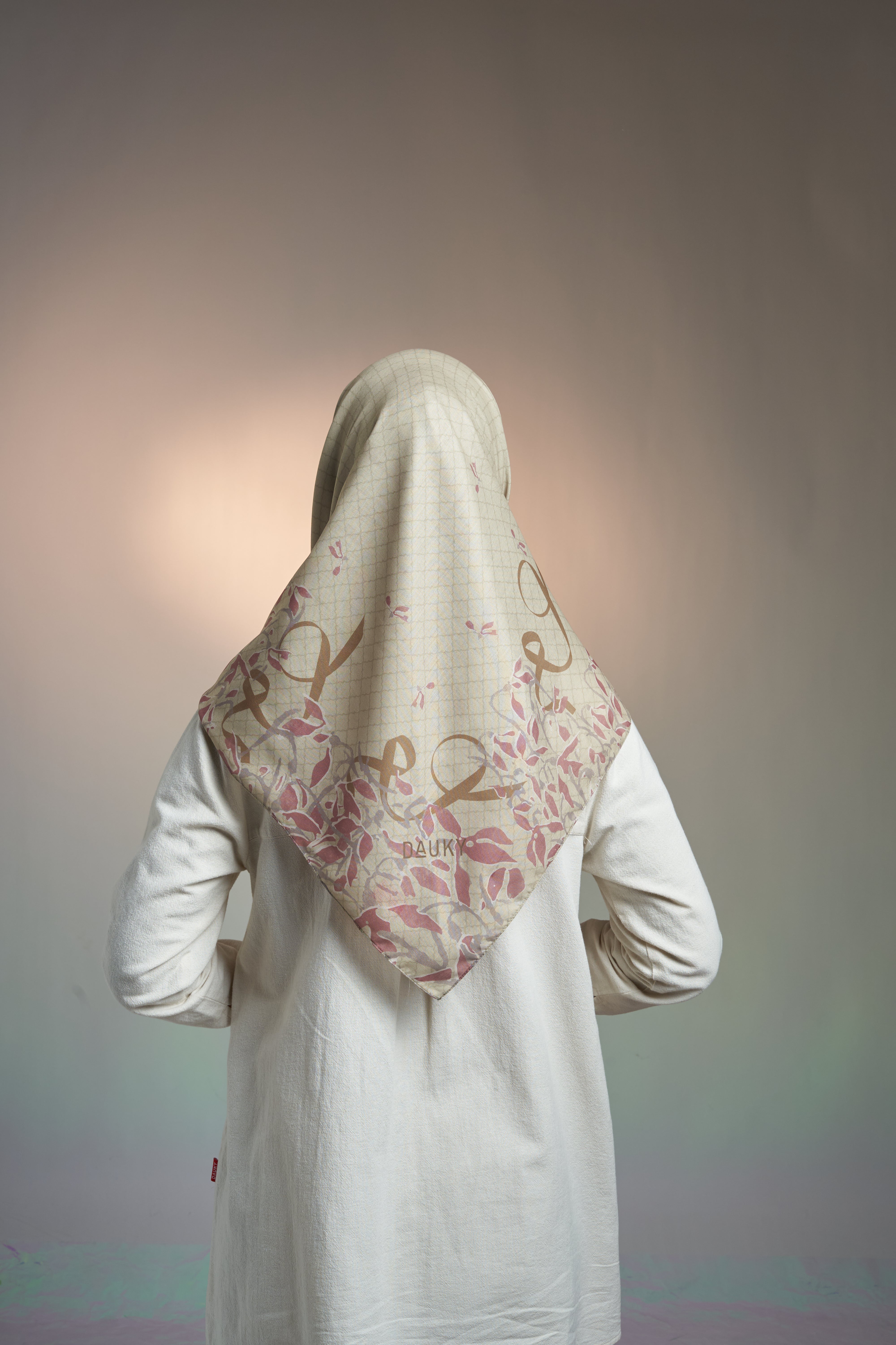 RELAXED SPRING SCARF - DUSTY OLIVE