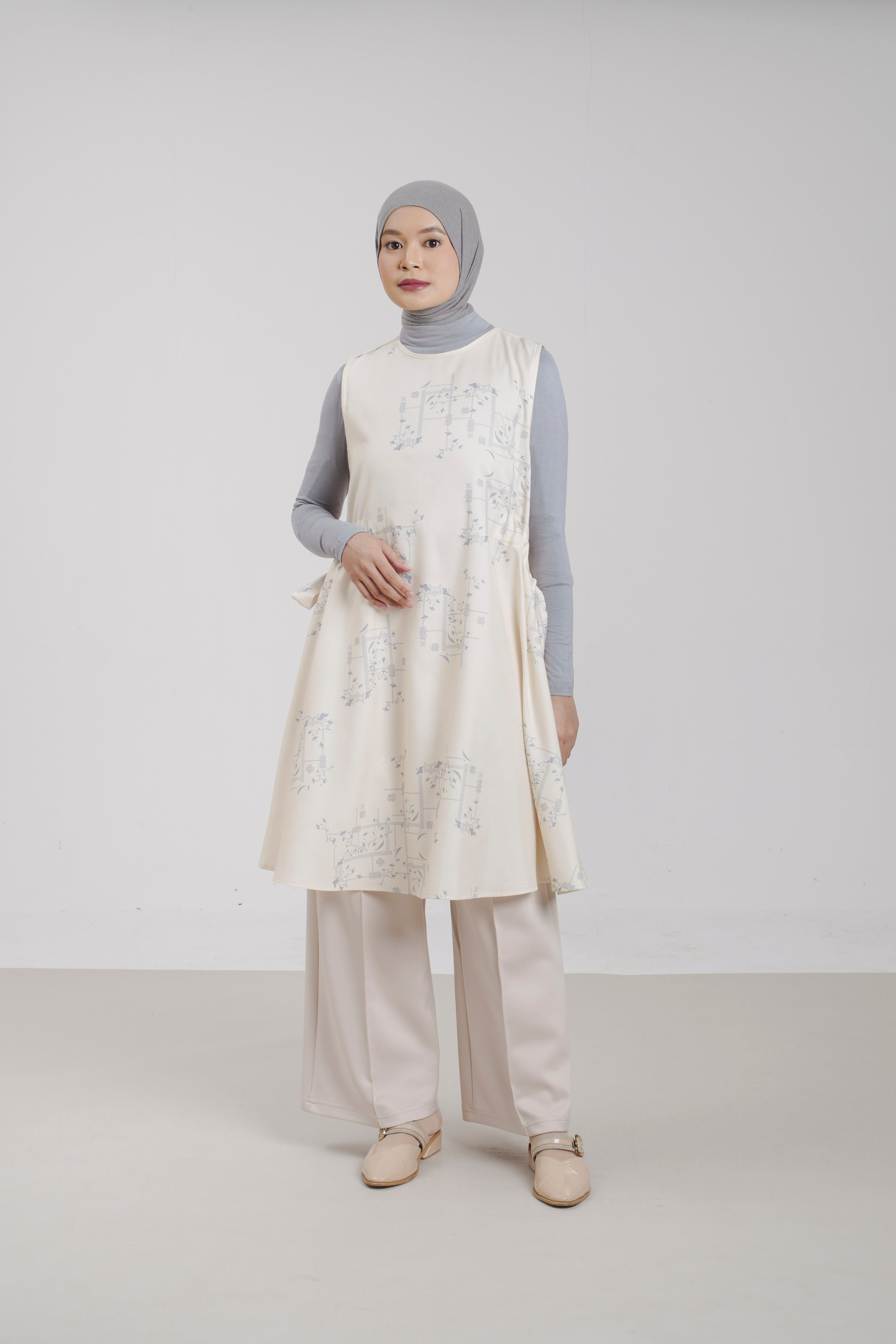 L Tunic Sleeveless Bitter Bloom