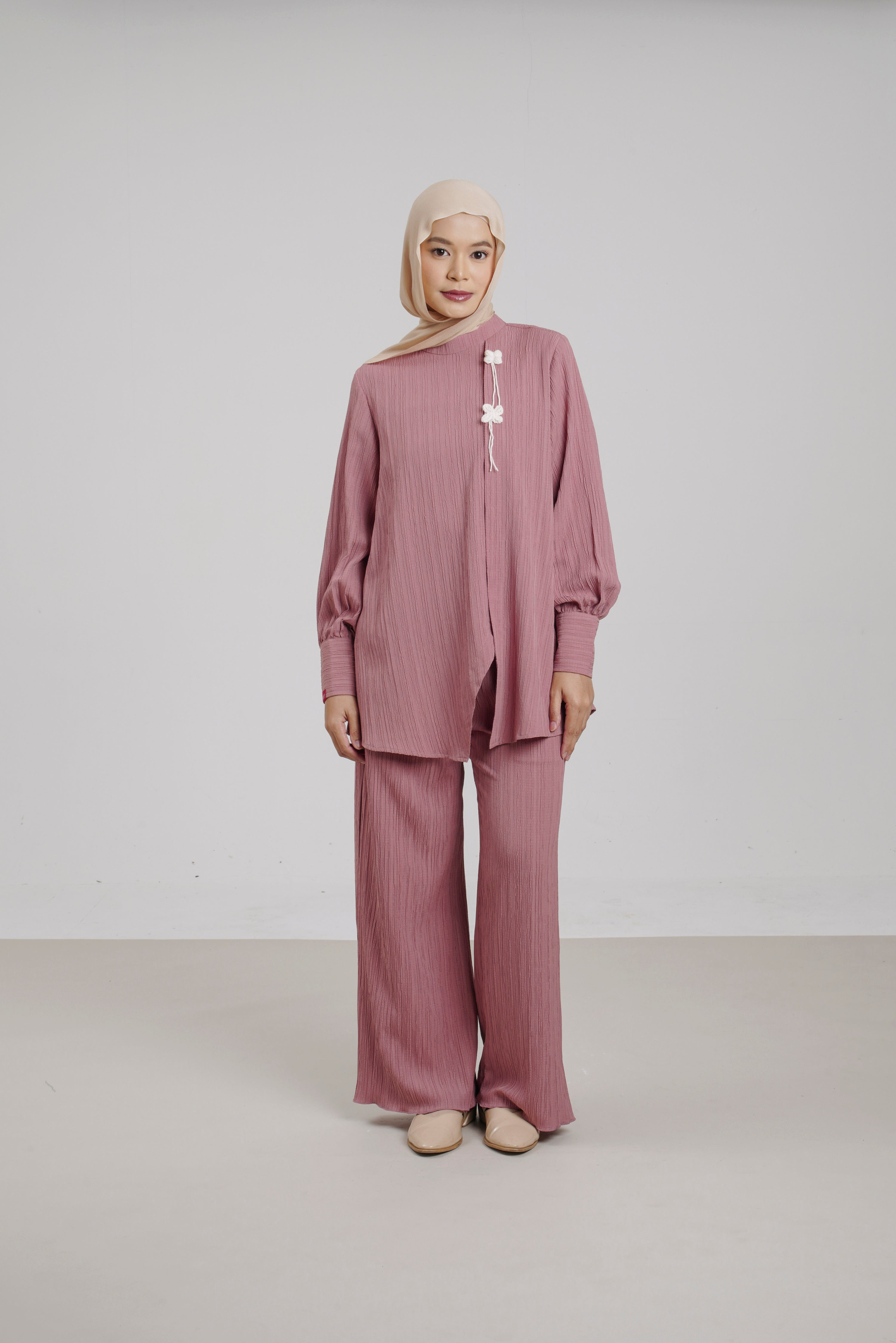 M Tunic Asymmetric Bloom