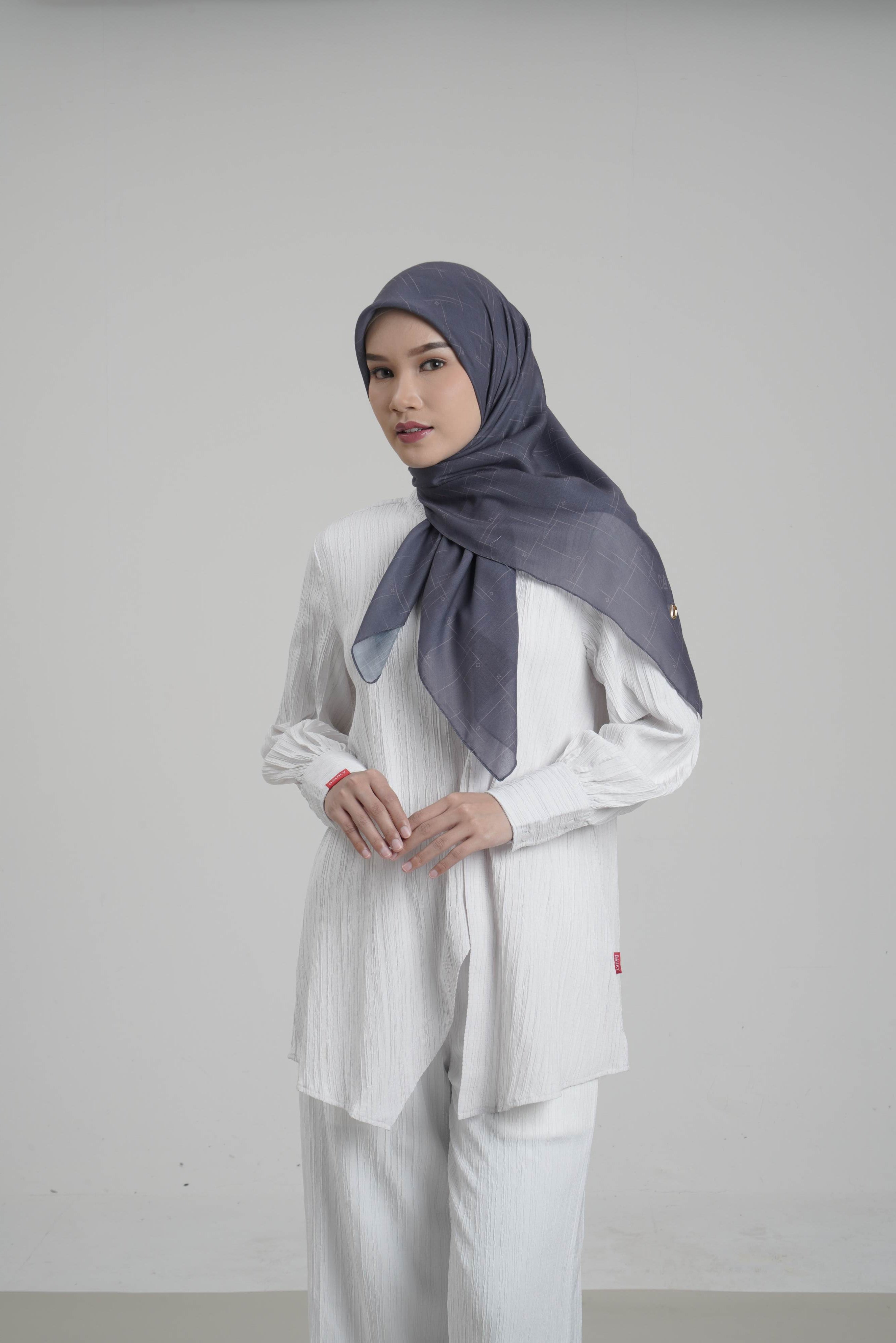 Lined Ethnic Scarf