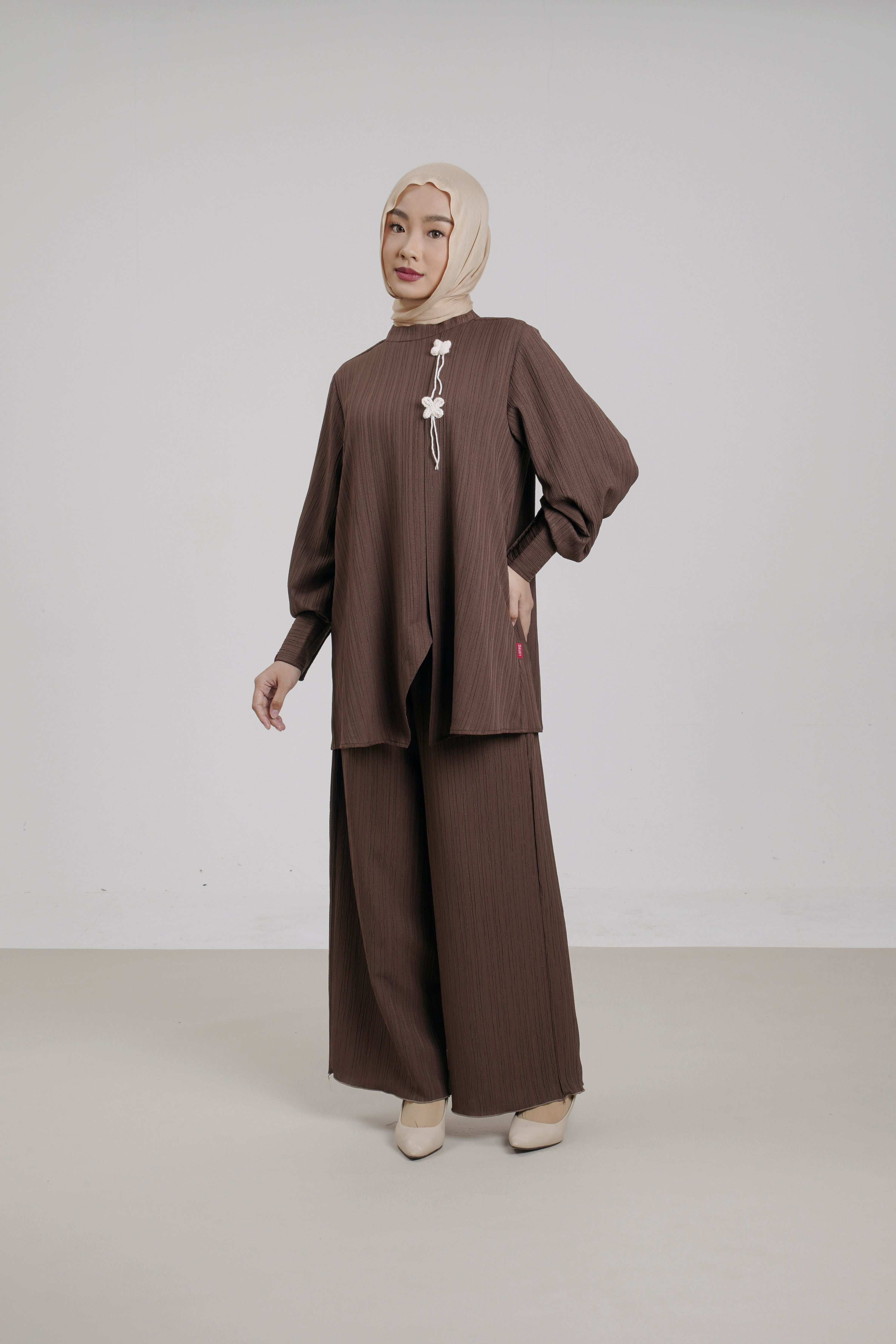 M Tunic Asymmetric Bloom