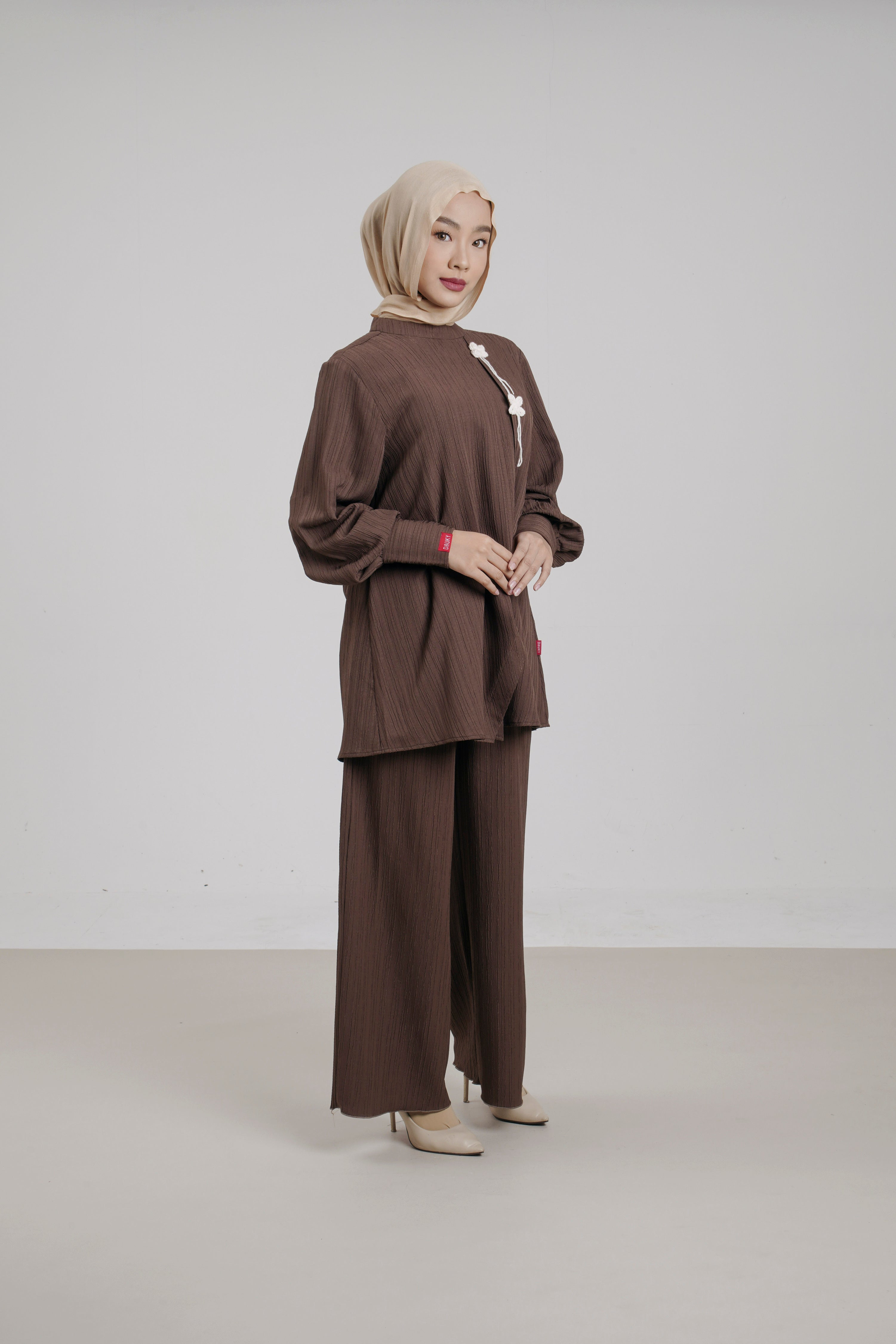 M Tunic Asymmetric Bloom