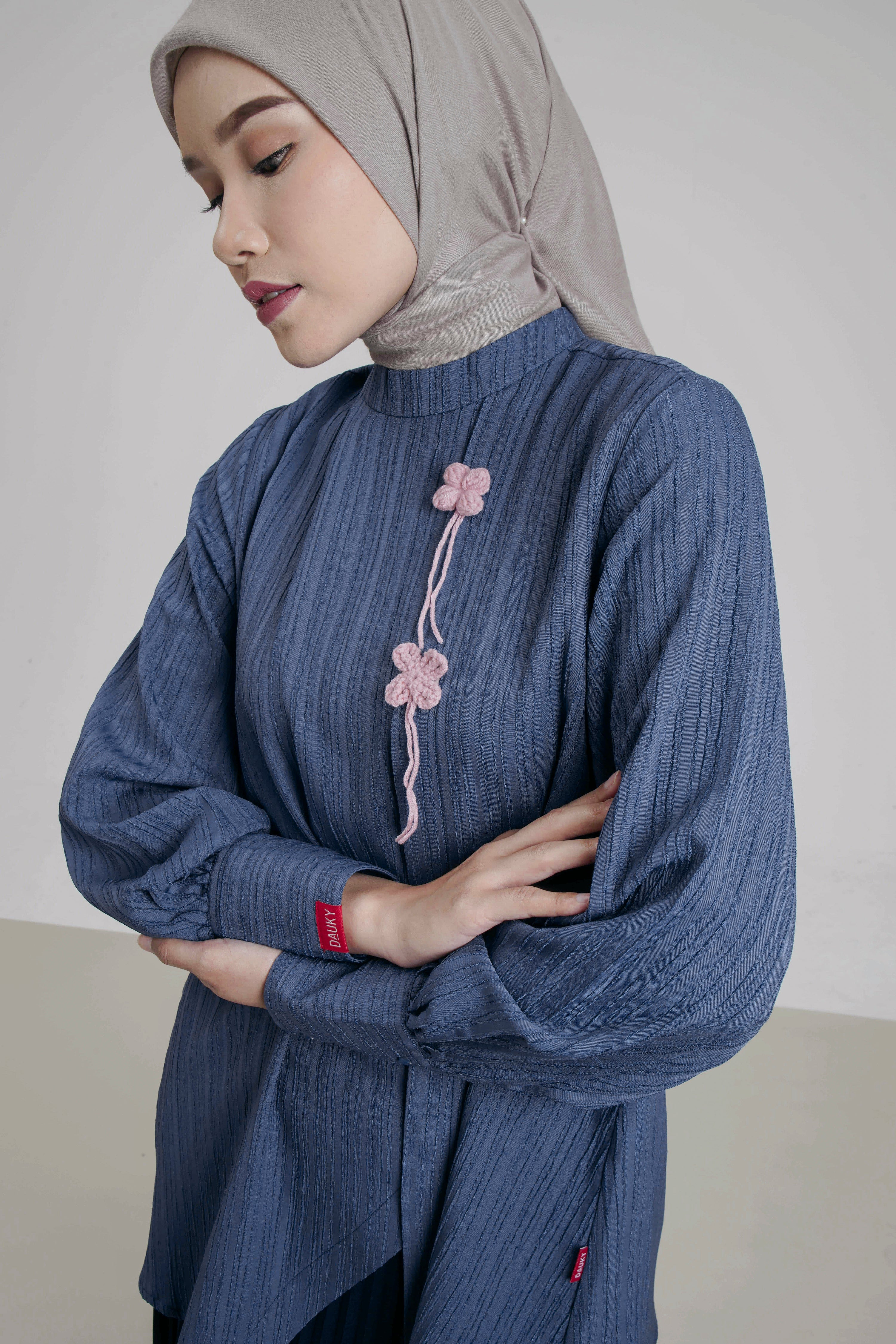 M Tunic Asymmetric Bloom