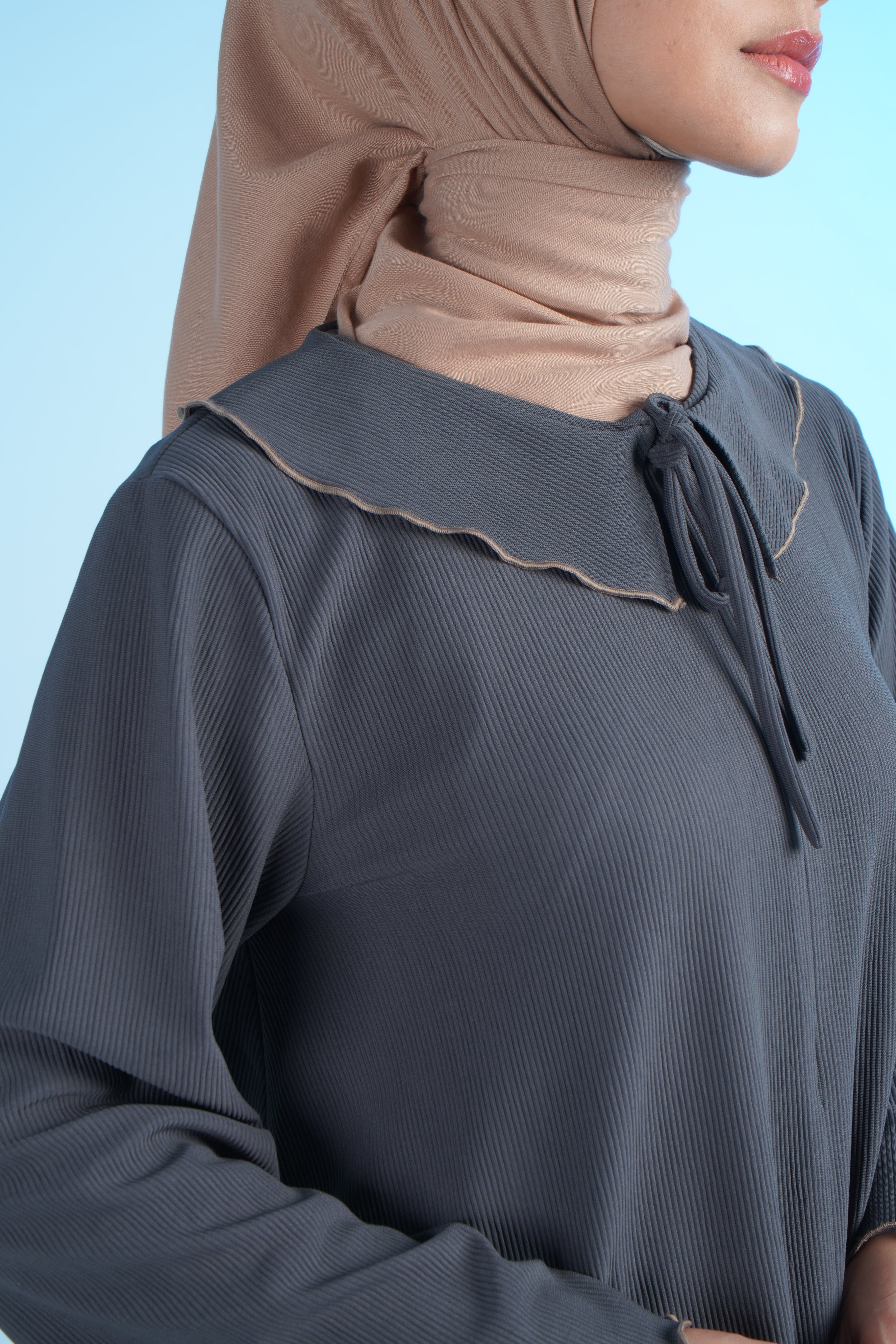S TUNIC CONTRASTED LINE