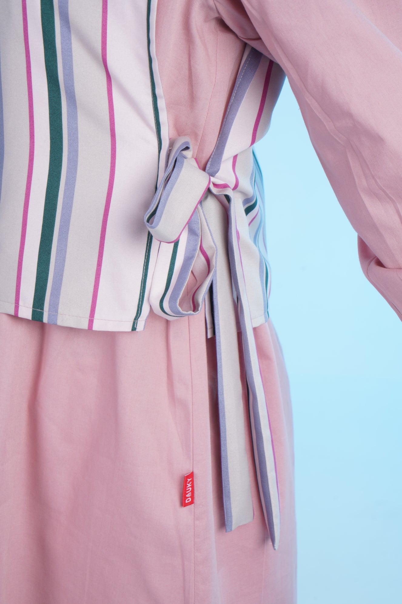 M TUNIC STRIPE - PINK