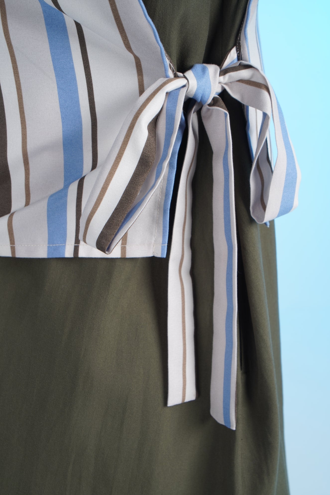 M TUNIC STRIPE - BROWN