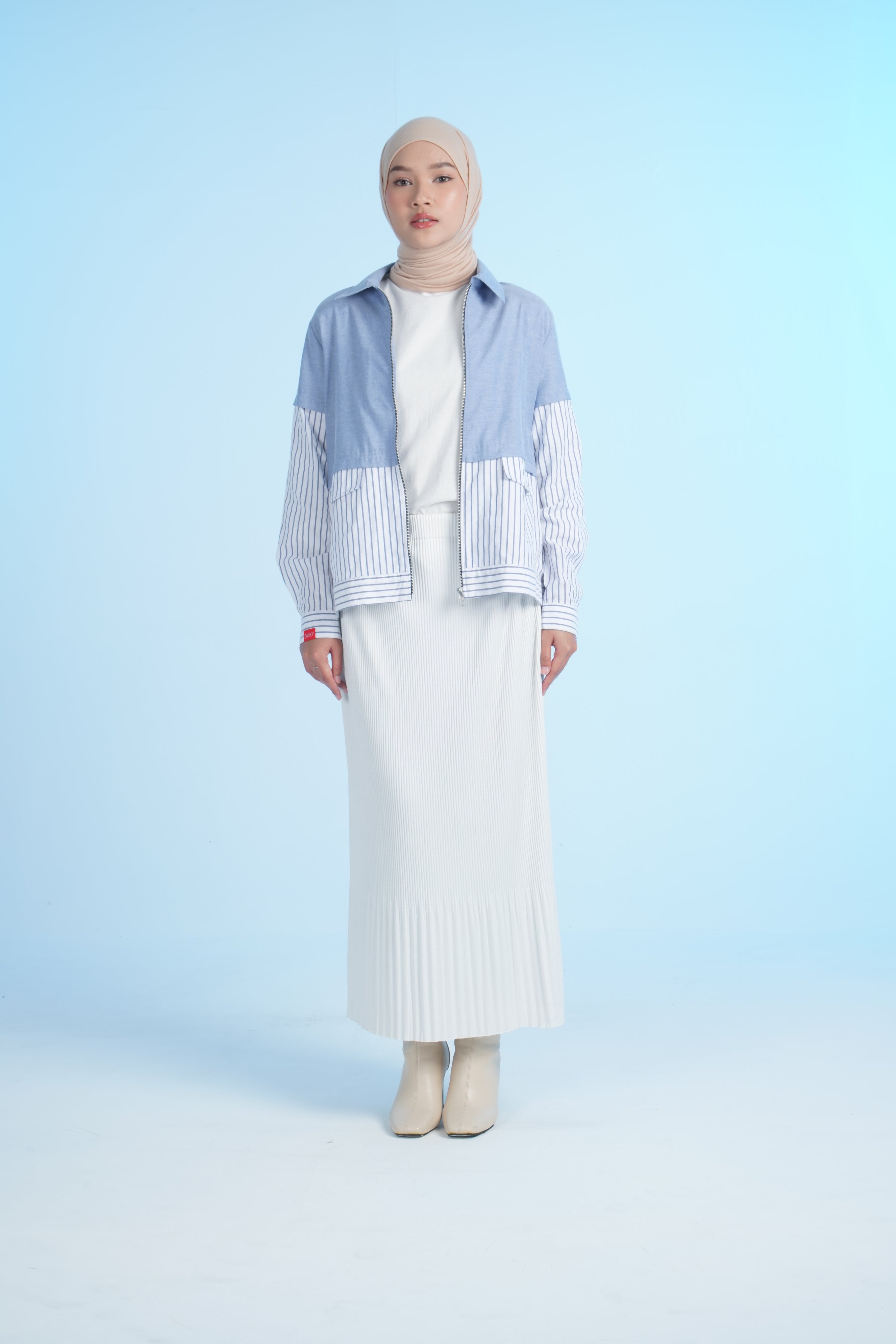 OUTER DENIM STRIPE
