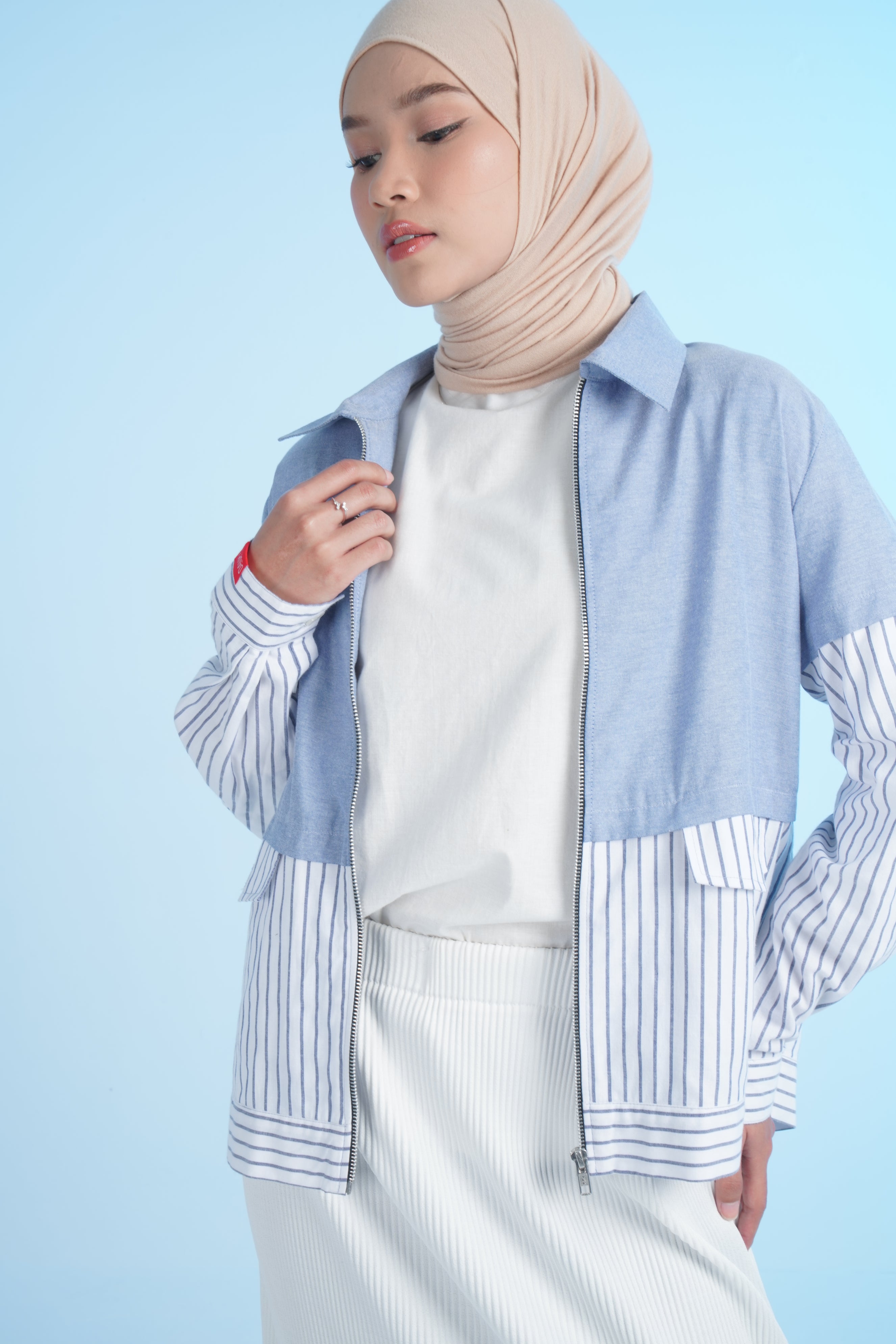 OUTER DENIM STRIPE