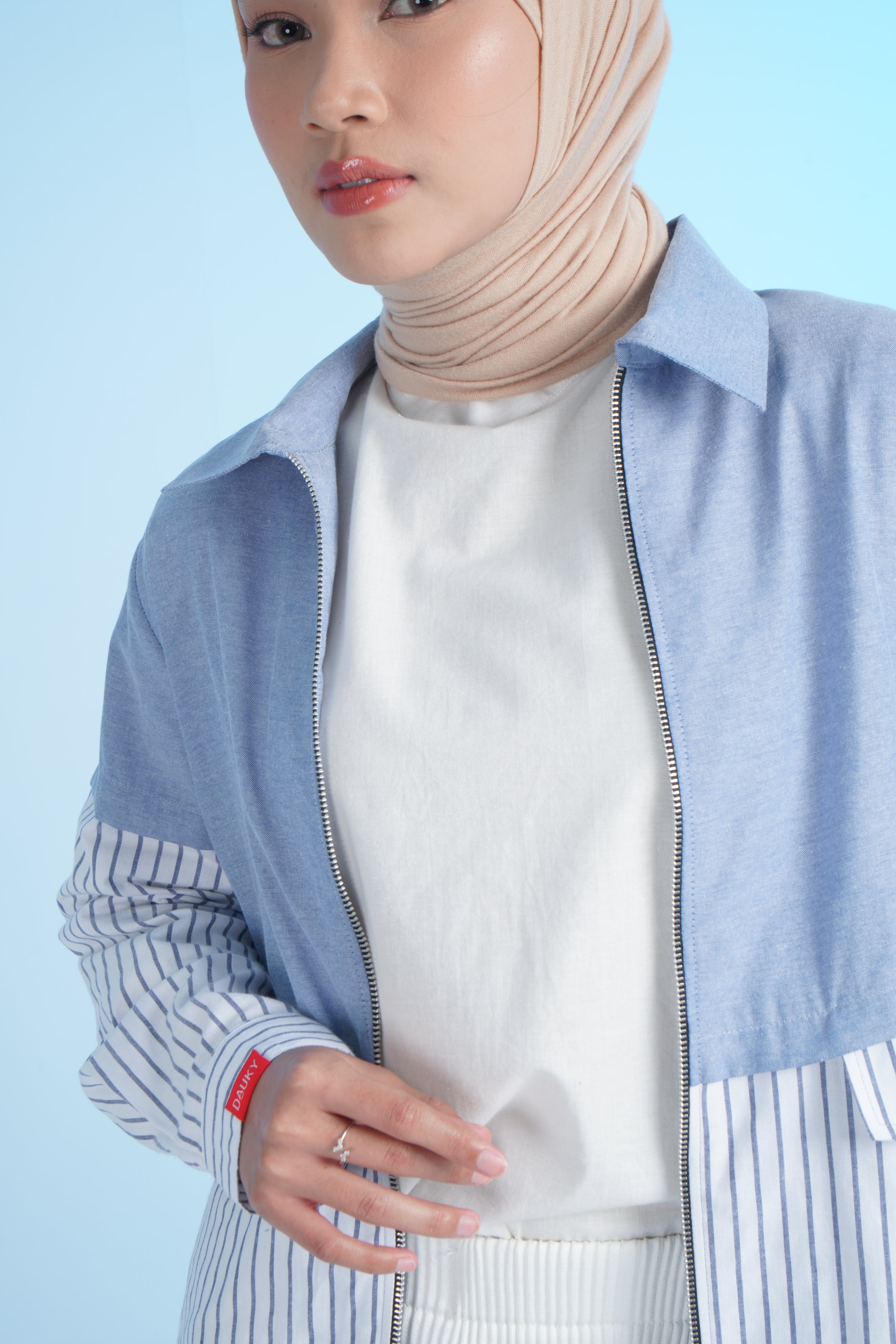 OUTER DENIM STRIPE