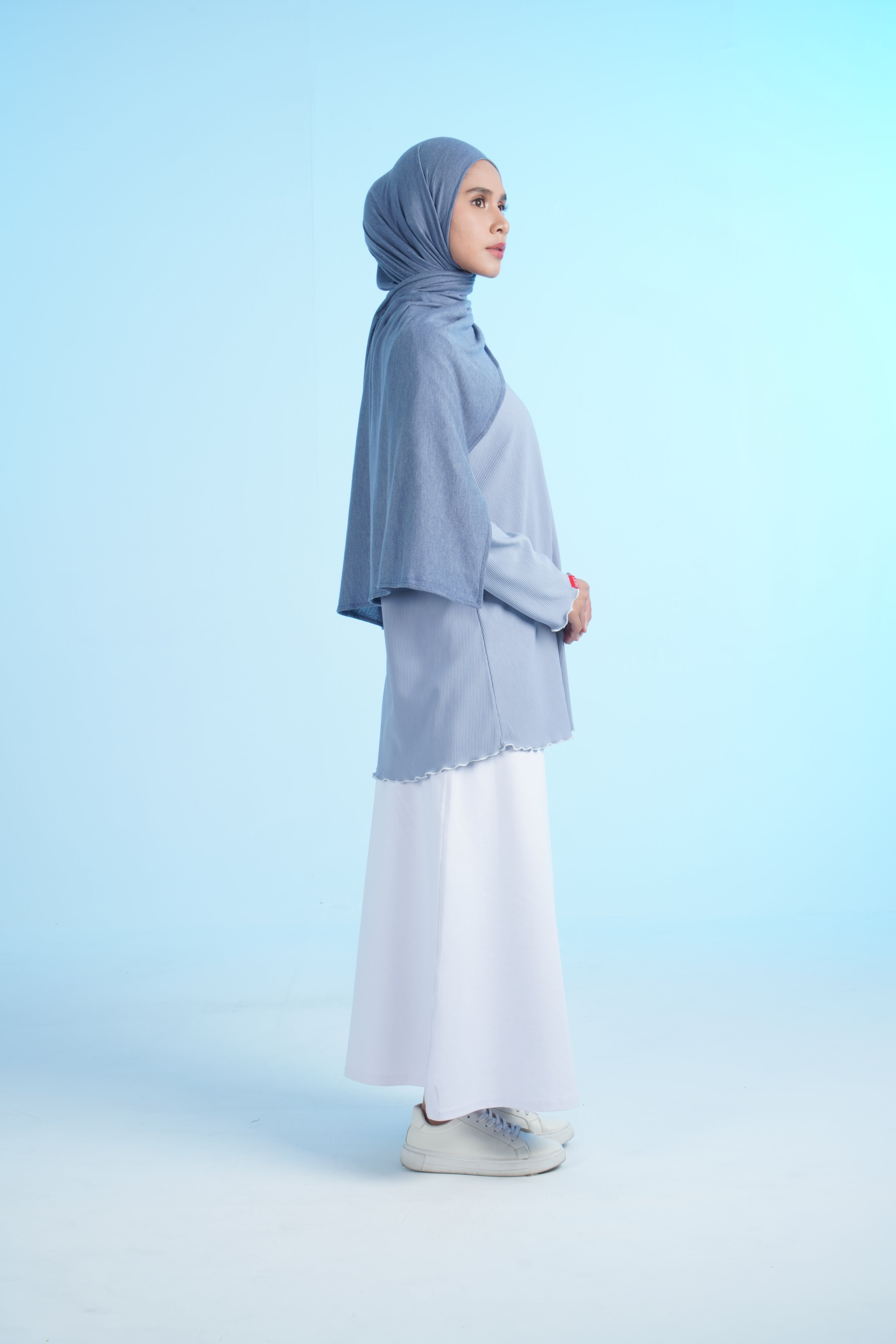 M TUNIC BS CONTRASTED LINE