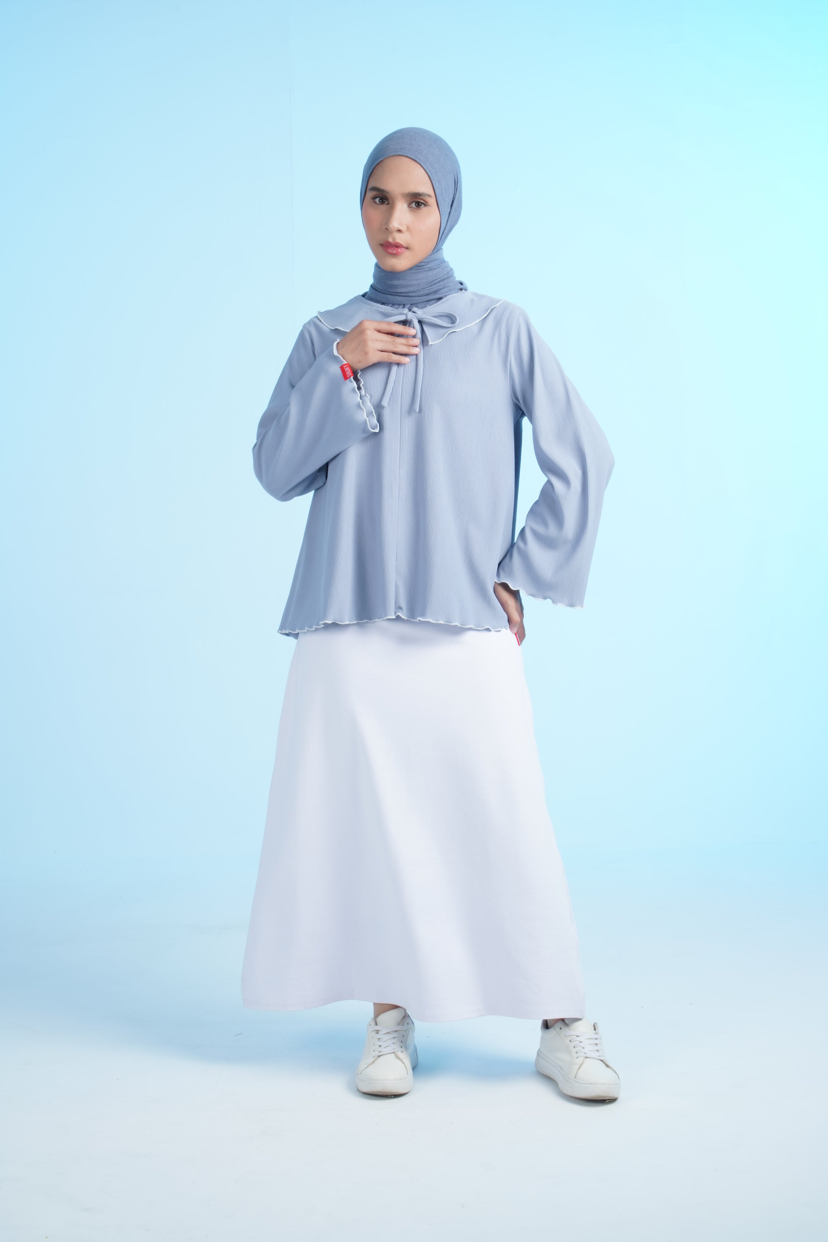 S TUNIC CONTRASTED LINE