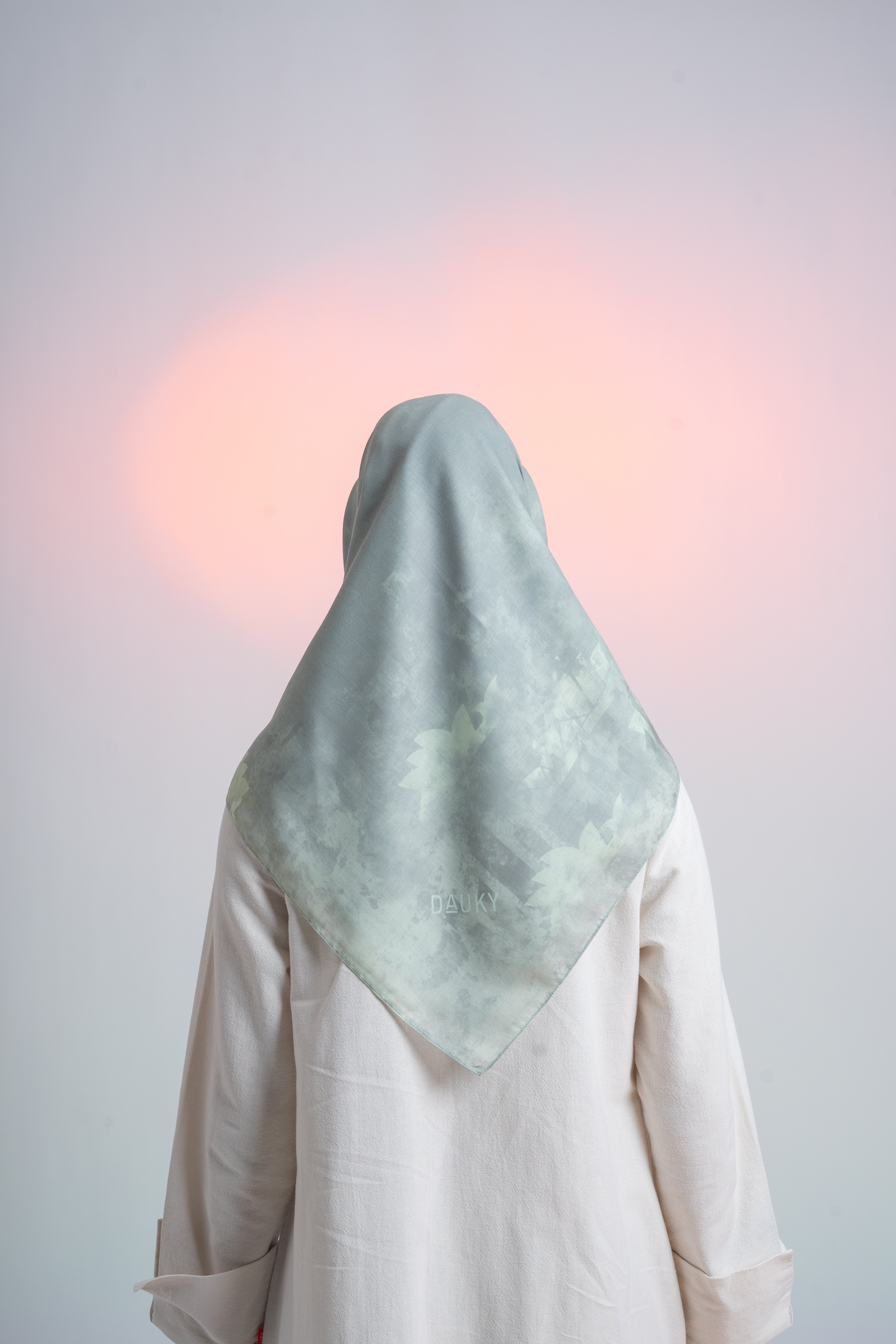Sydney Abstract Scarf - Sage
