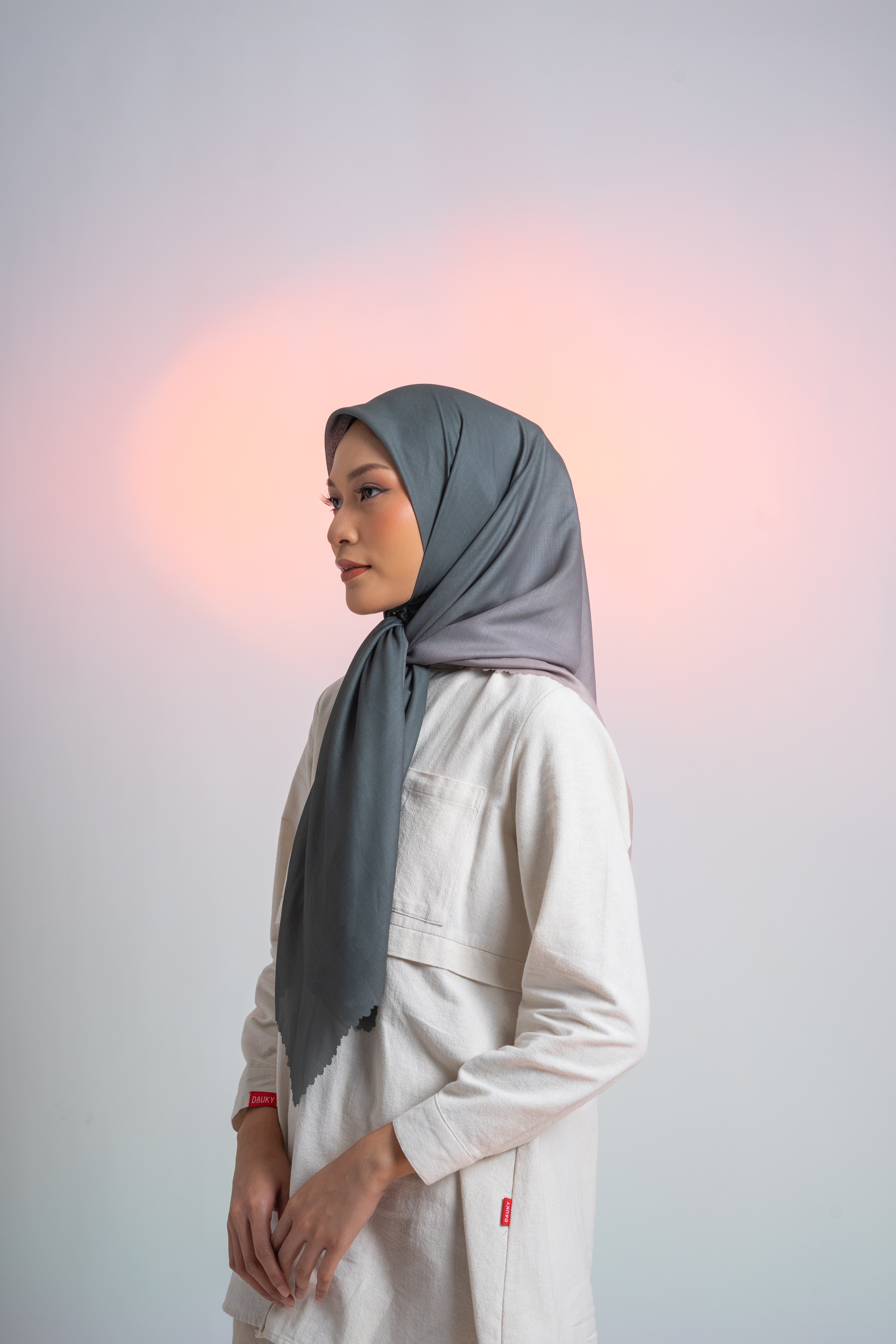 SYDNEY OMBRE PREMIUM SCARF - ARMY