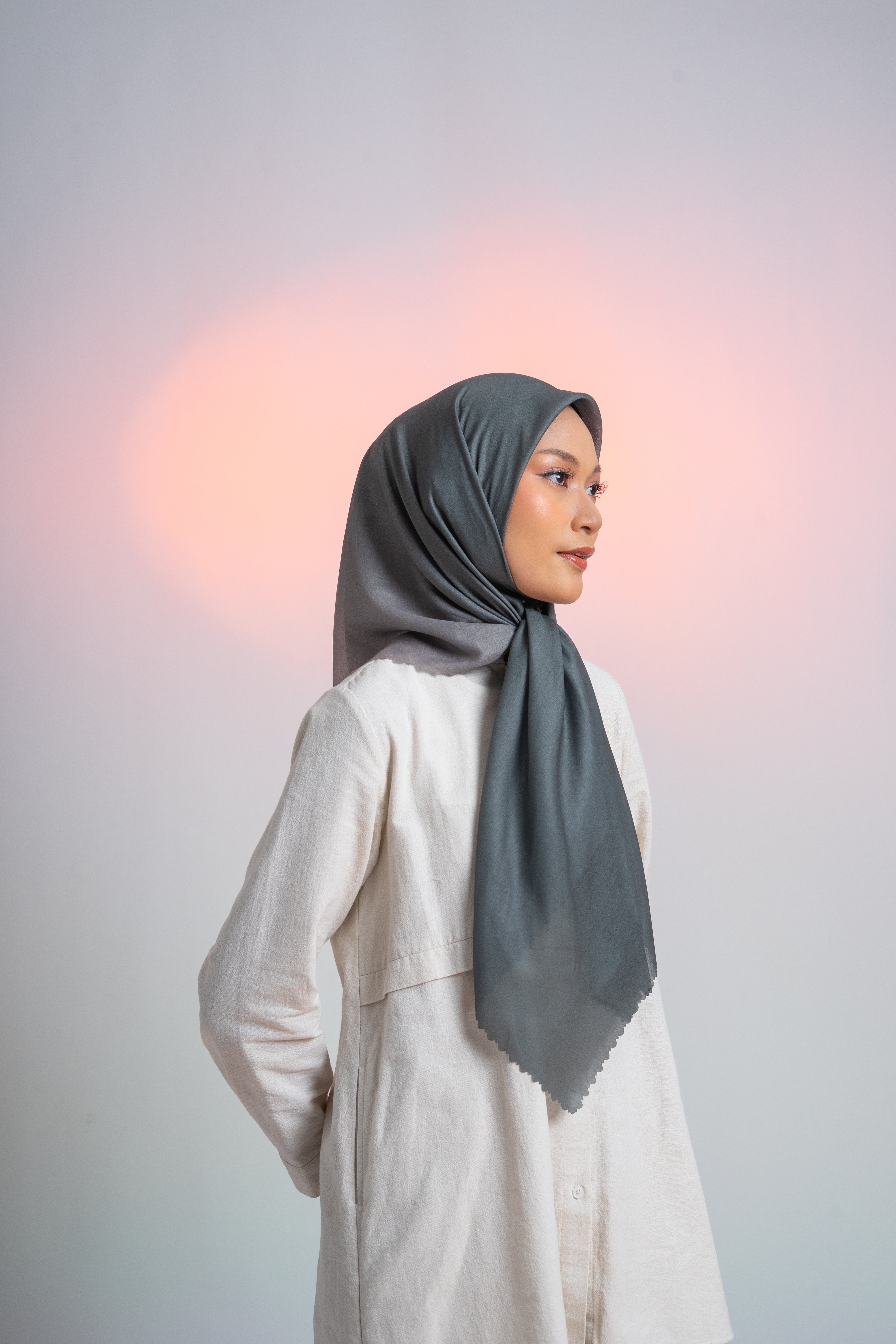 SYDNEY OMBRE PREMIUM SCARF - ARMY