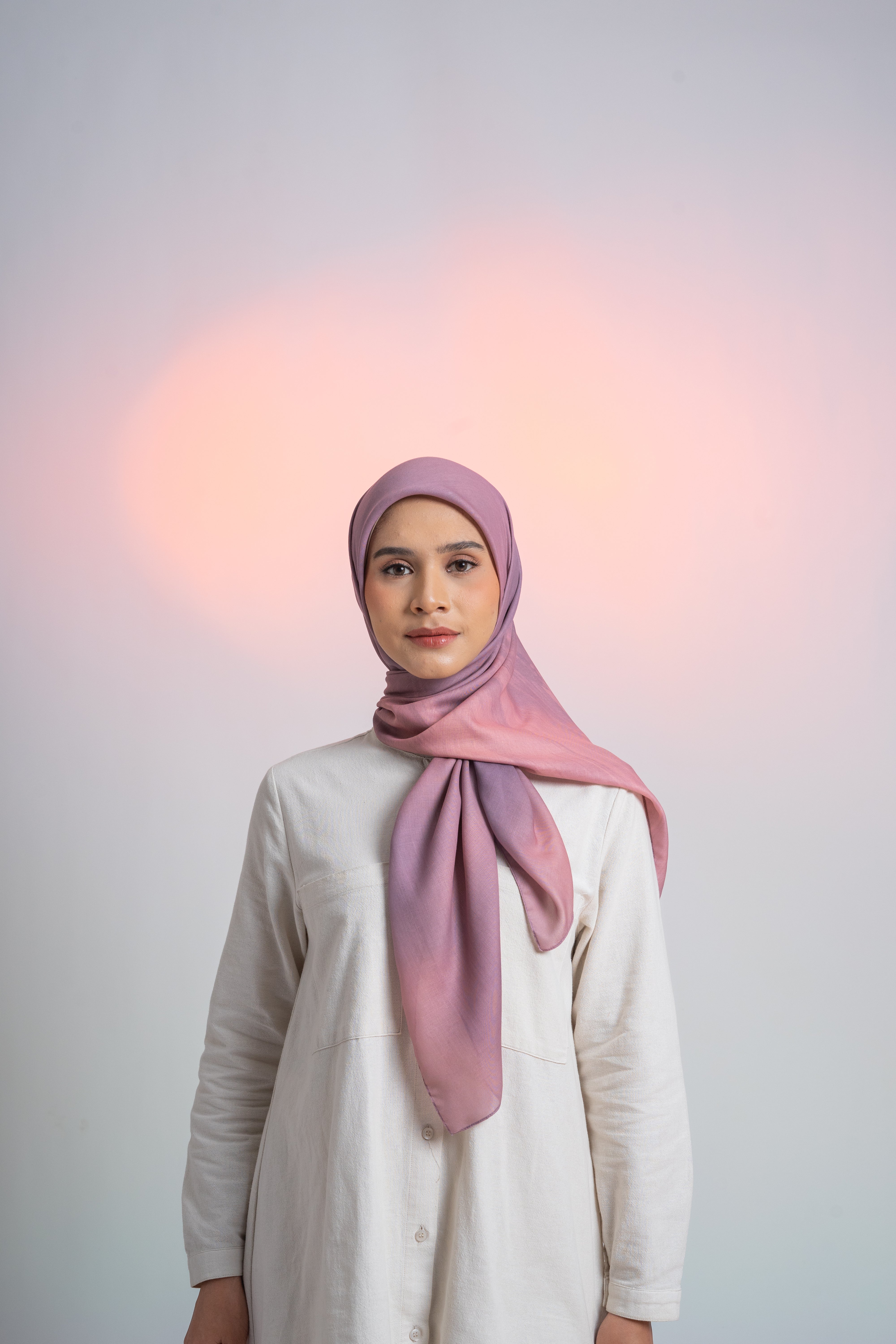 Sydney Brushed Scarf - Mauve