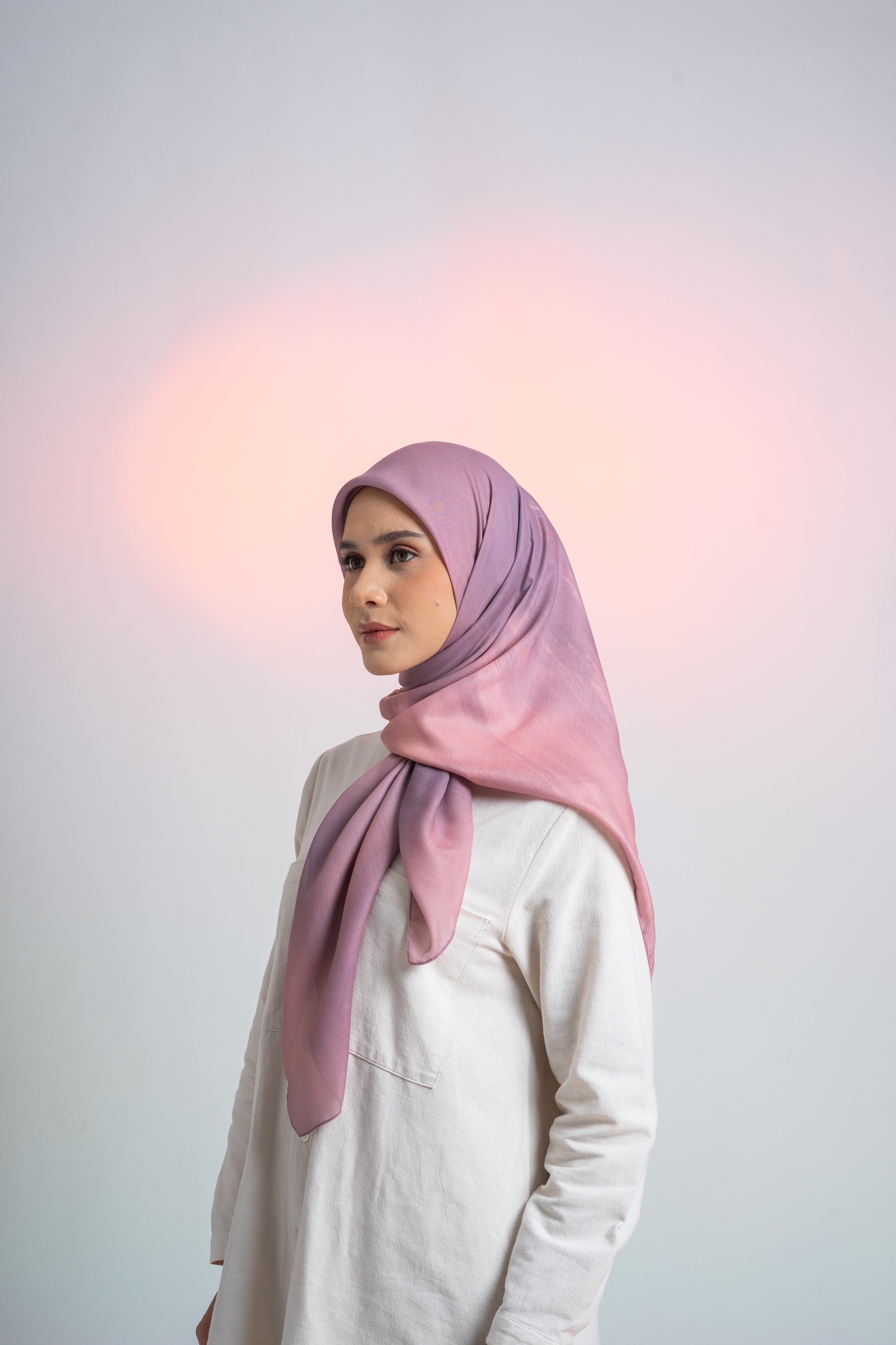 Sydney Brushed Scarf - Mauve