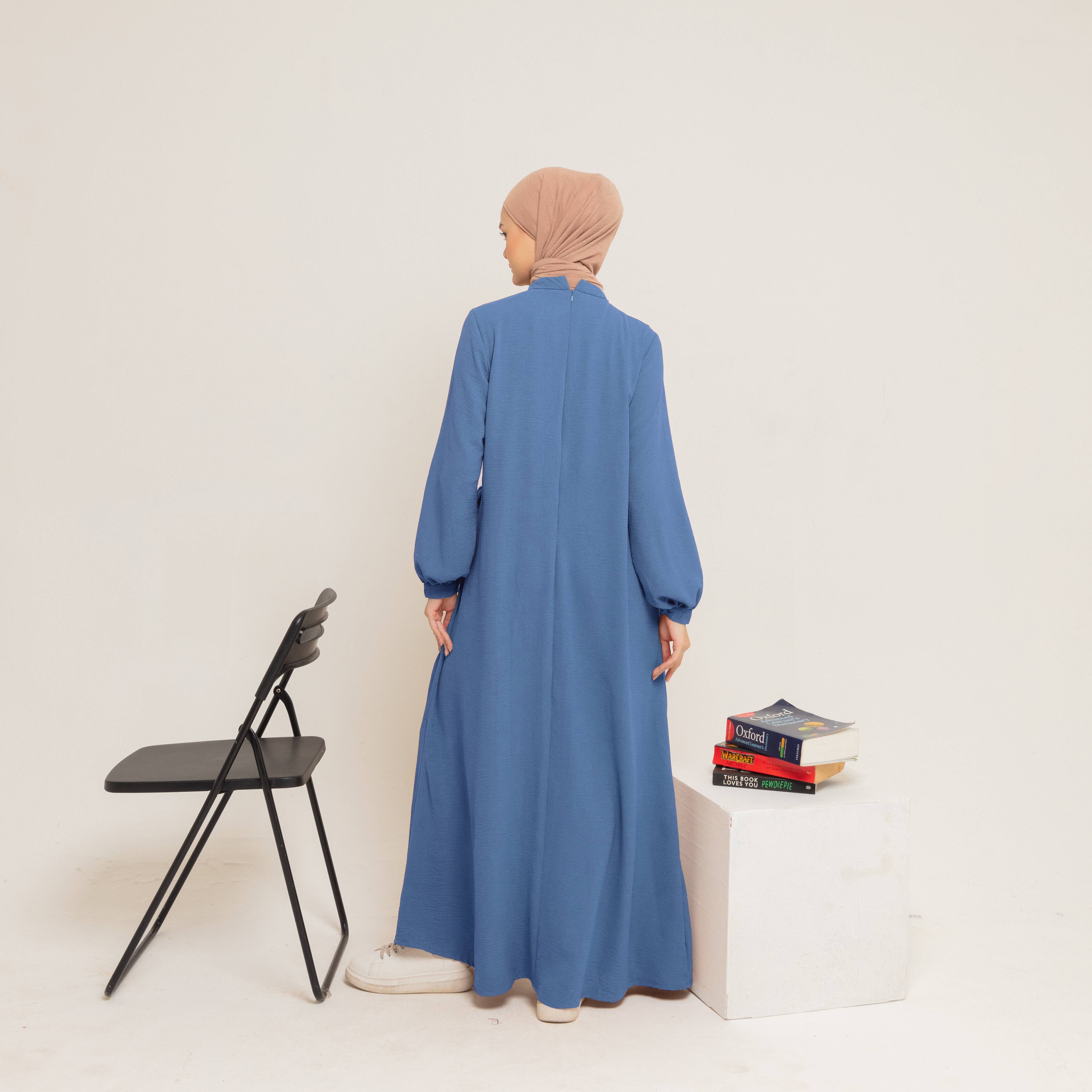 L Dress Side Belt - Denim