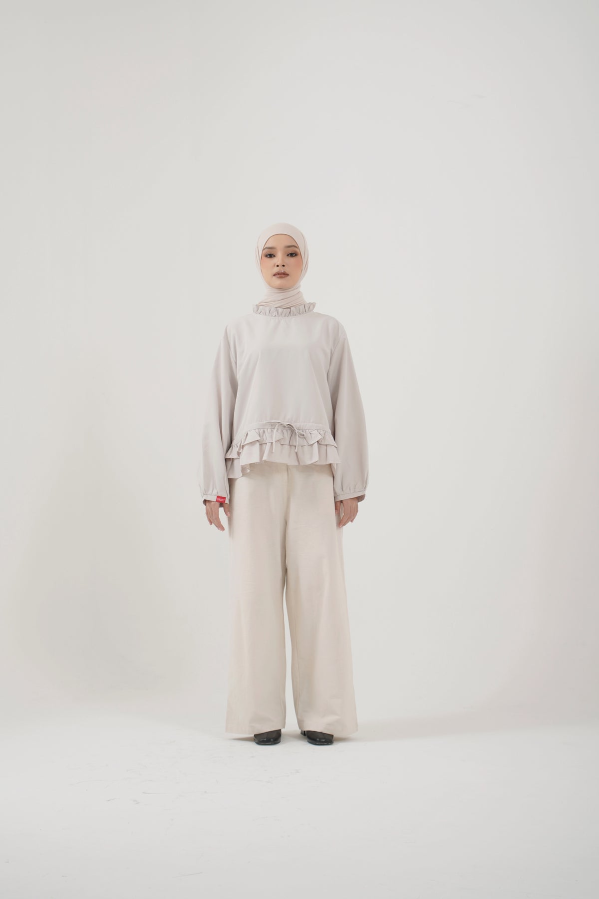 S Tunic Double Frill