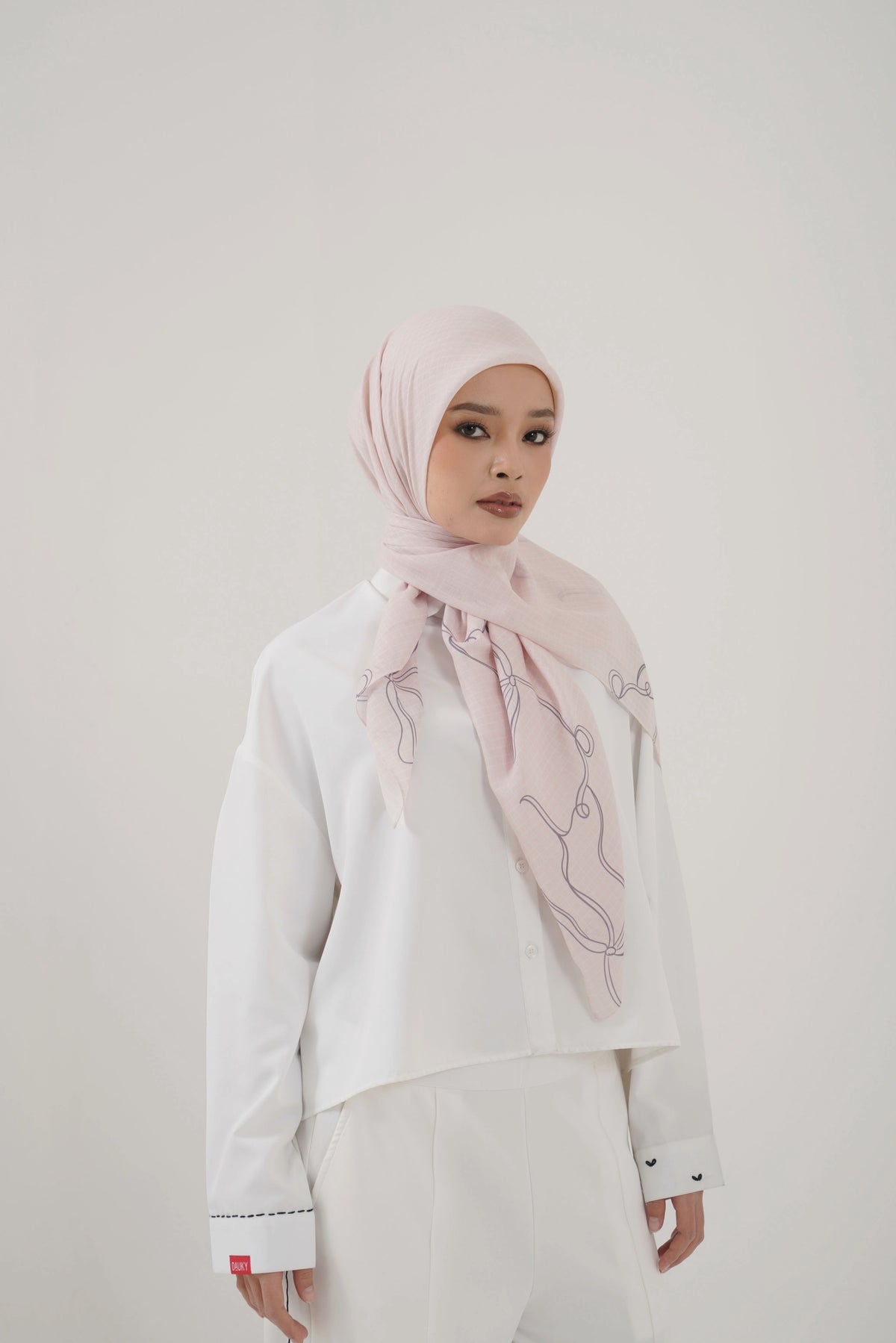 Ribbon Geo Scarf