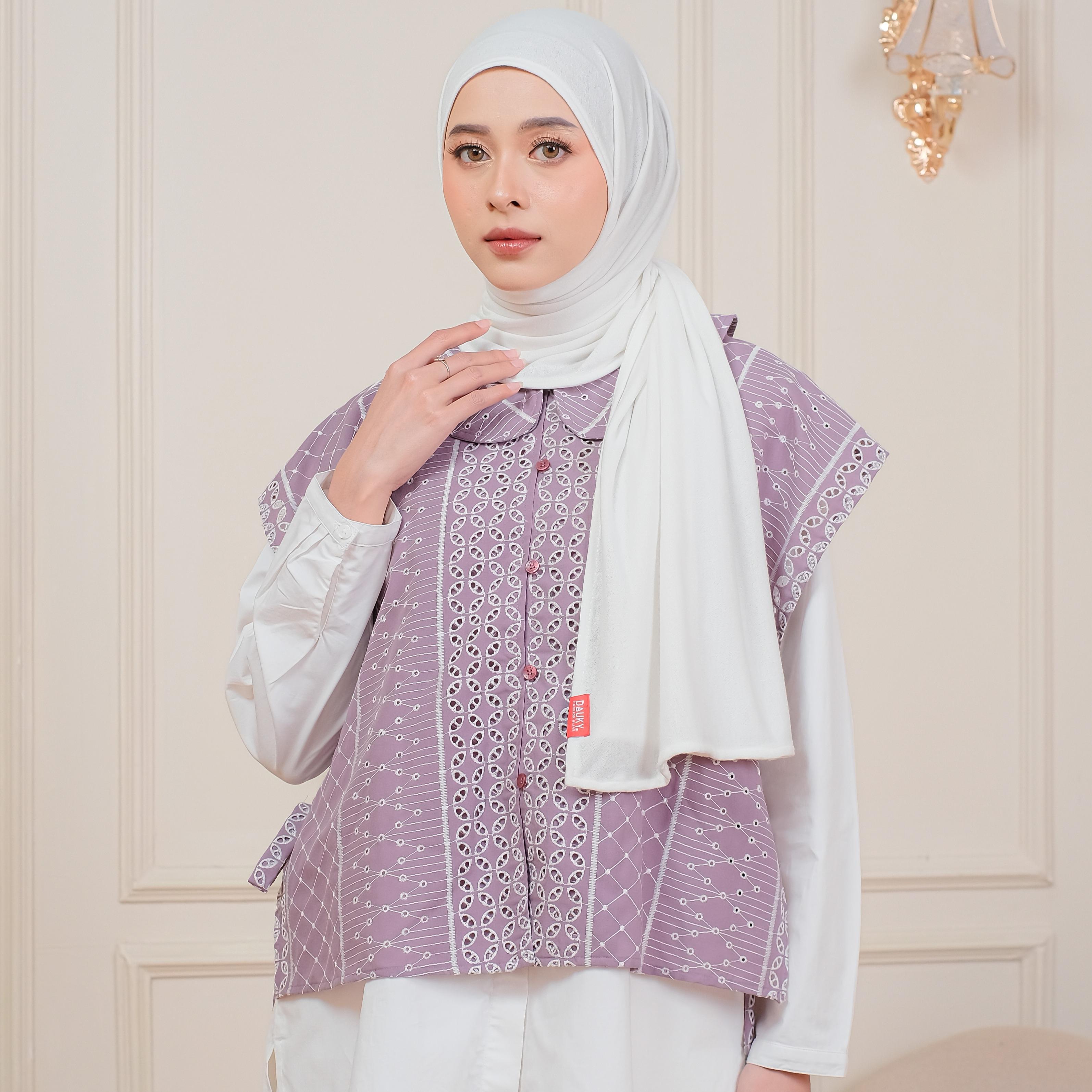 VEST STRING LACE COTTON