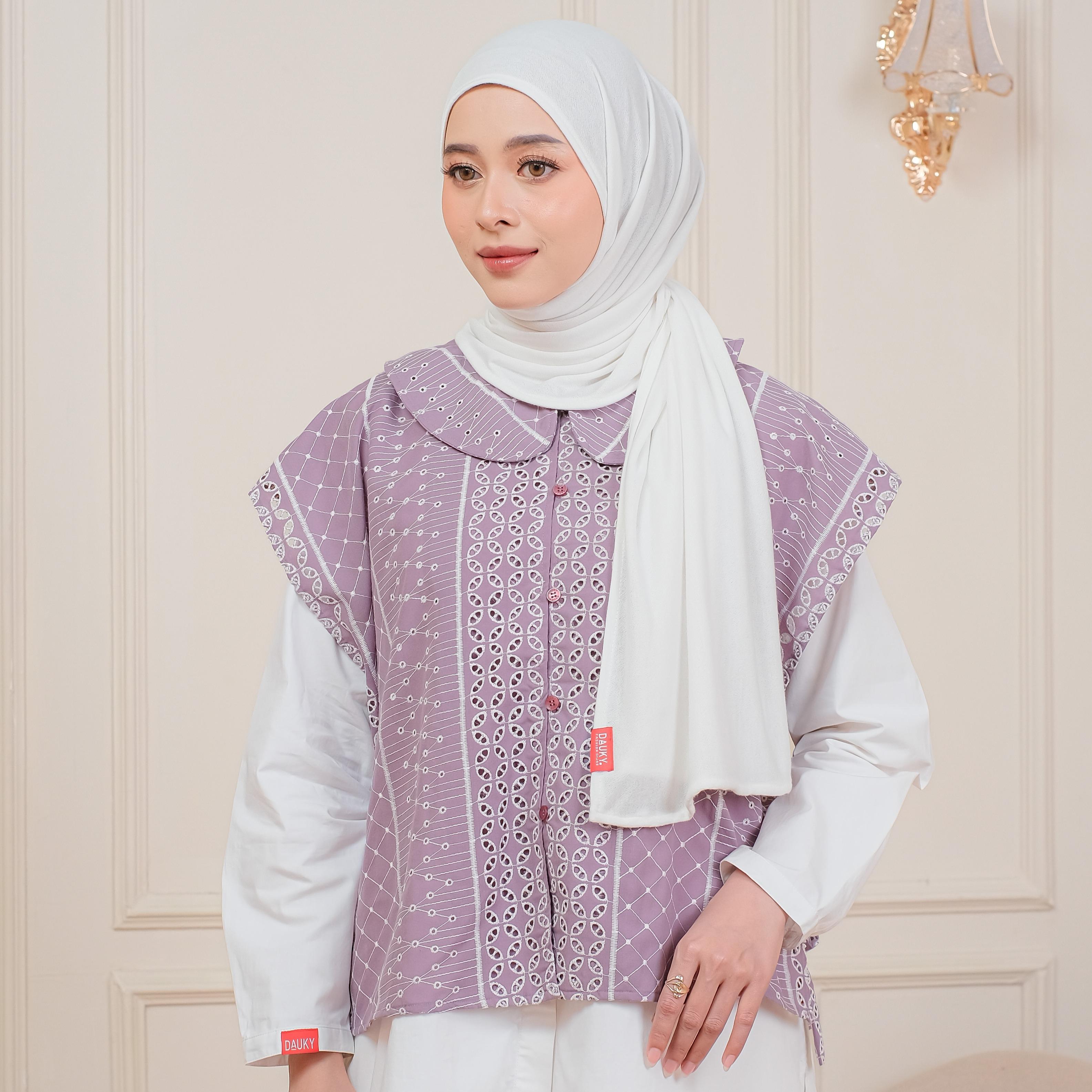 VEST STRING LACE COTTON