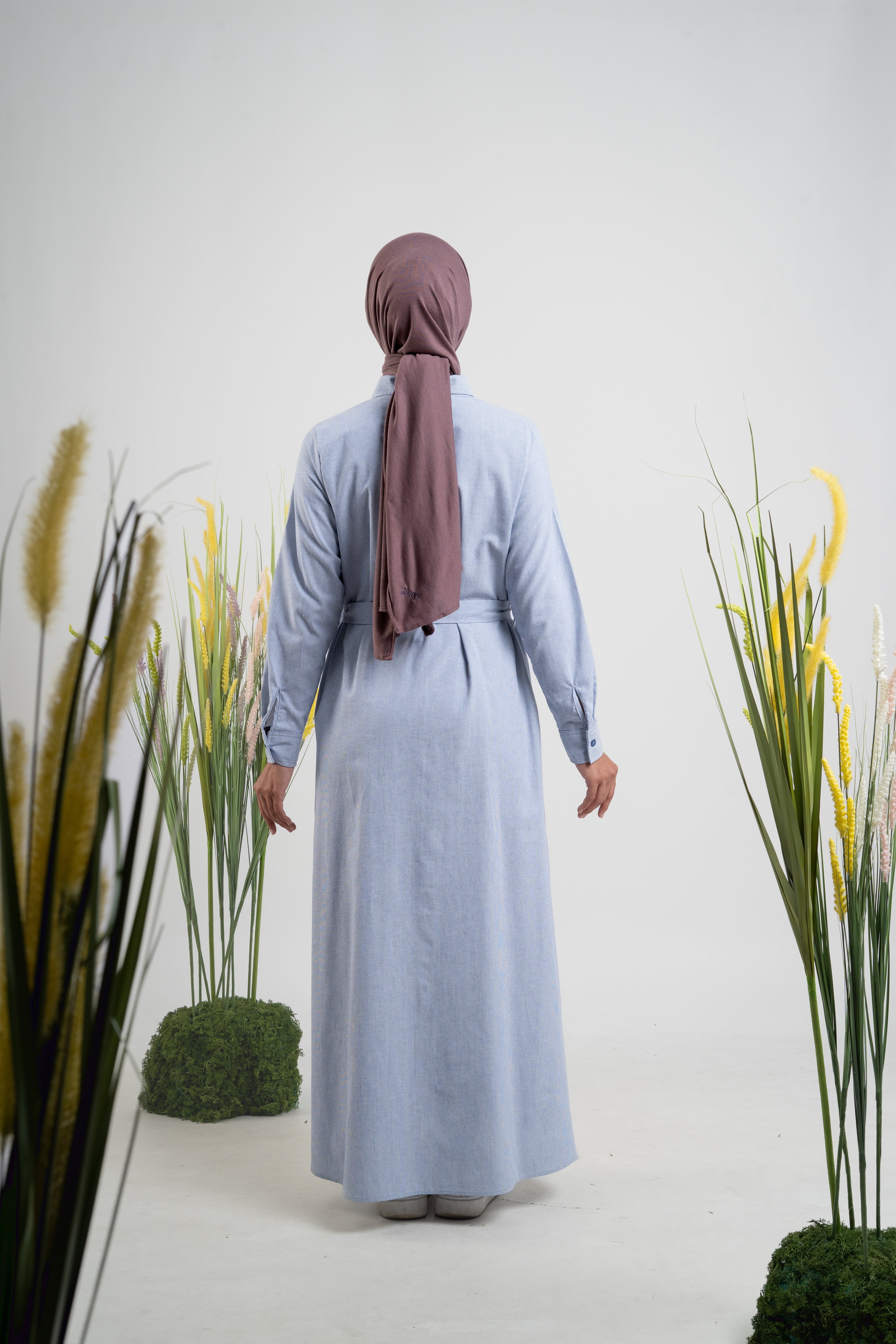 L Dress Wild Flower - Navy