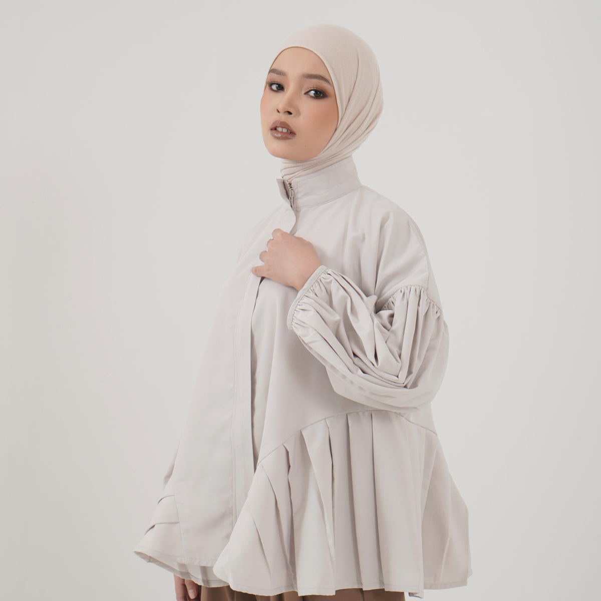 Frill Puffed Jacket