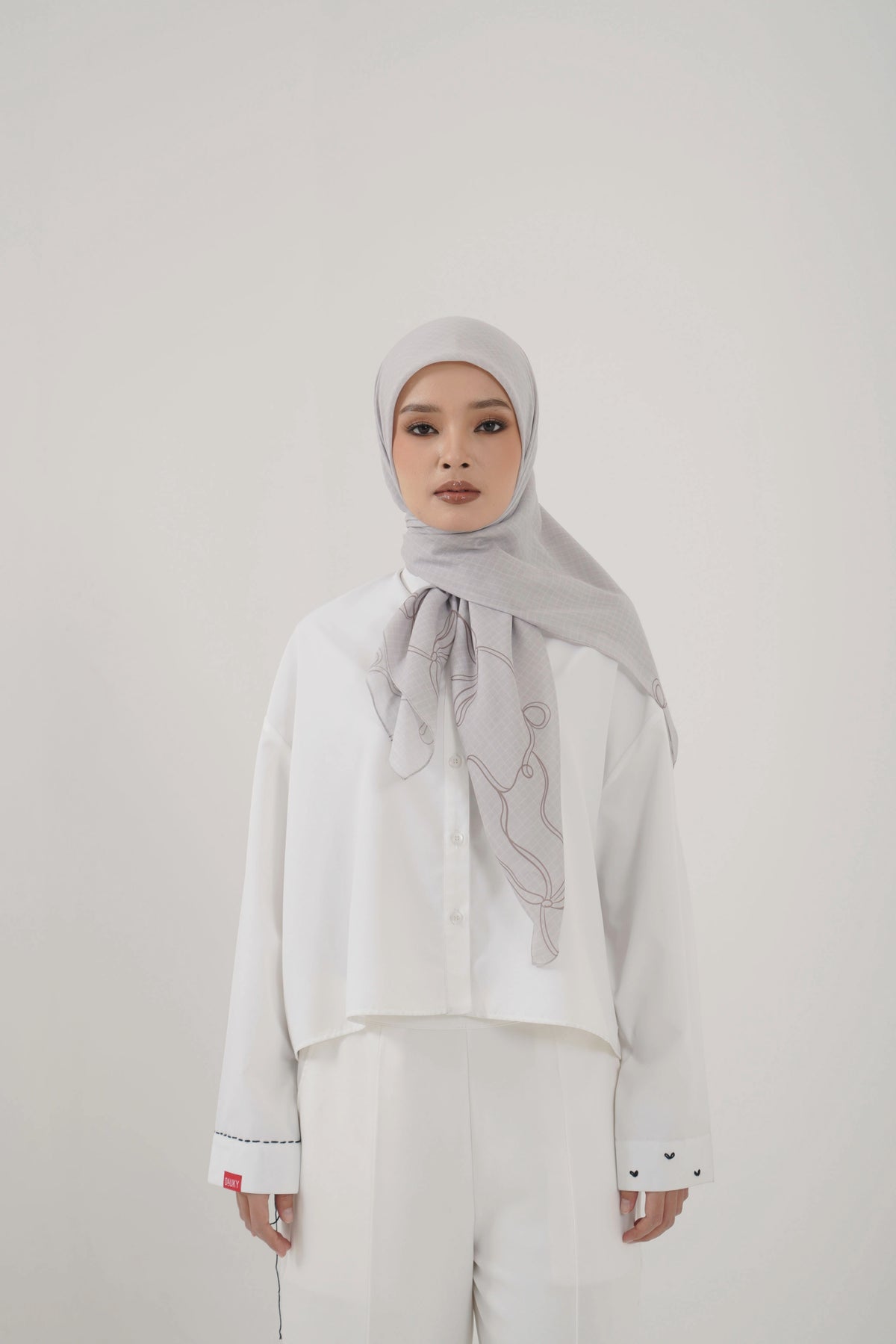 Ribbon Geo Scarf