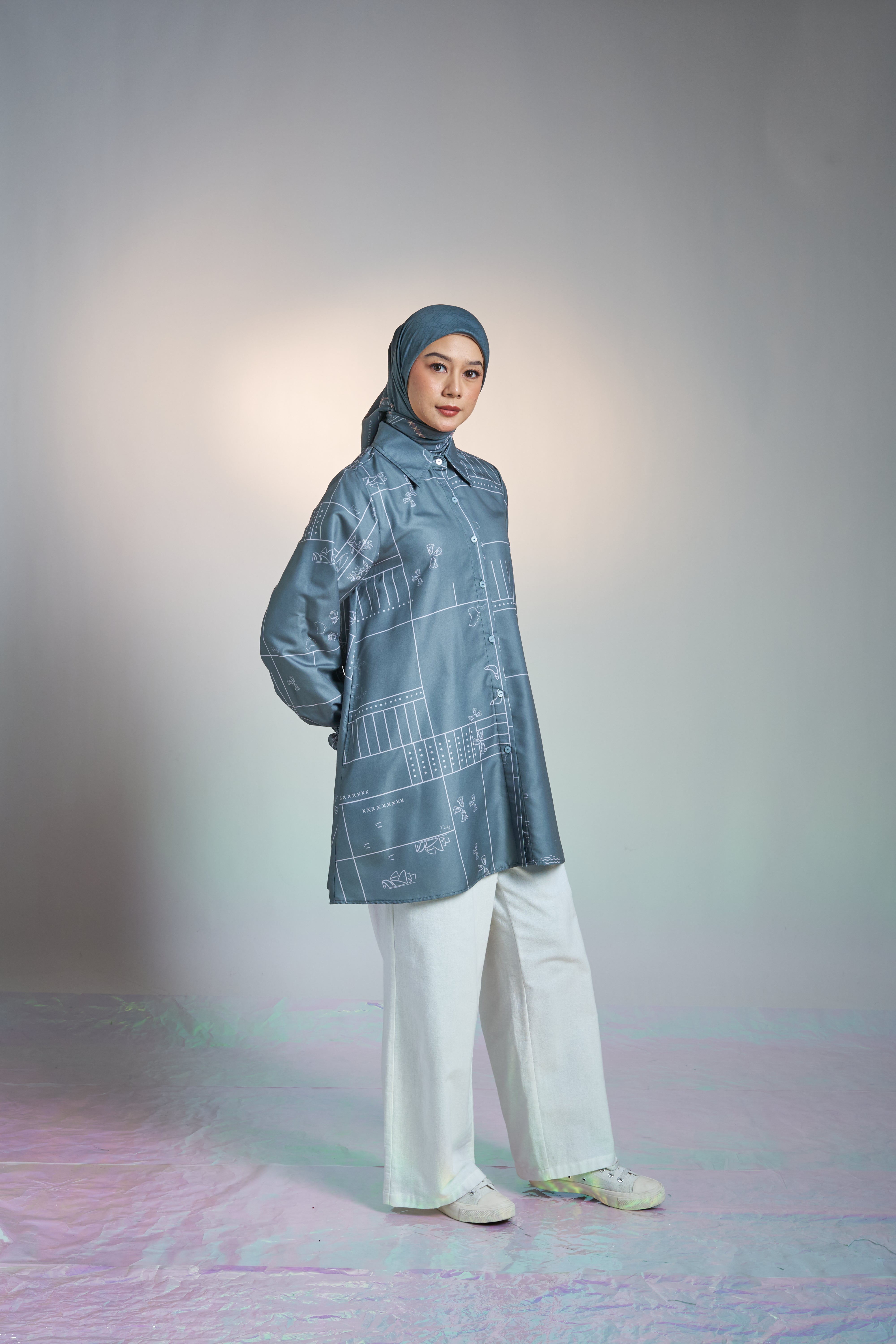 M Tunic Basic Little Sydney - Olive