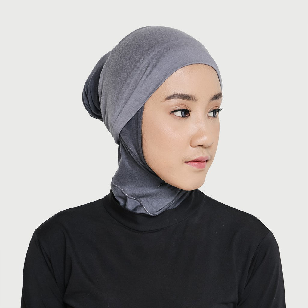 Dauky Inner Ciput Bandana Rayon BP - Silver Grey