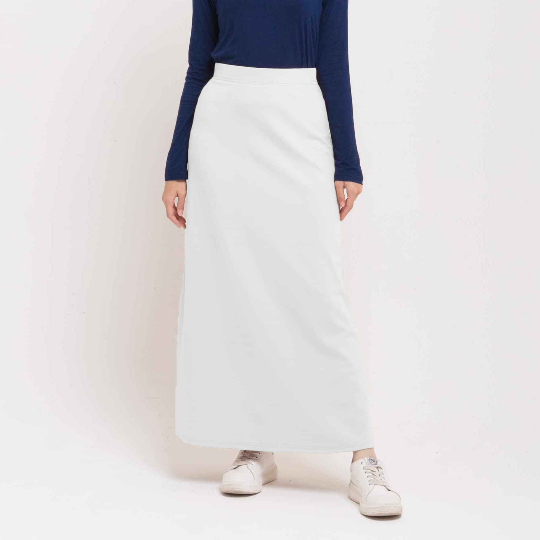 Straight Skirt - Putih