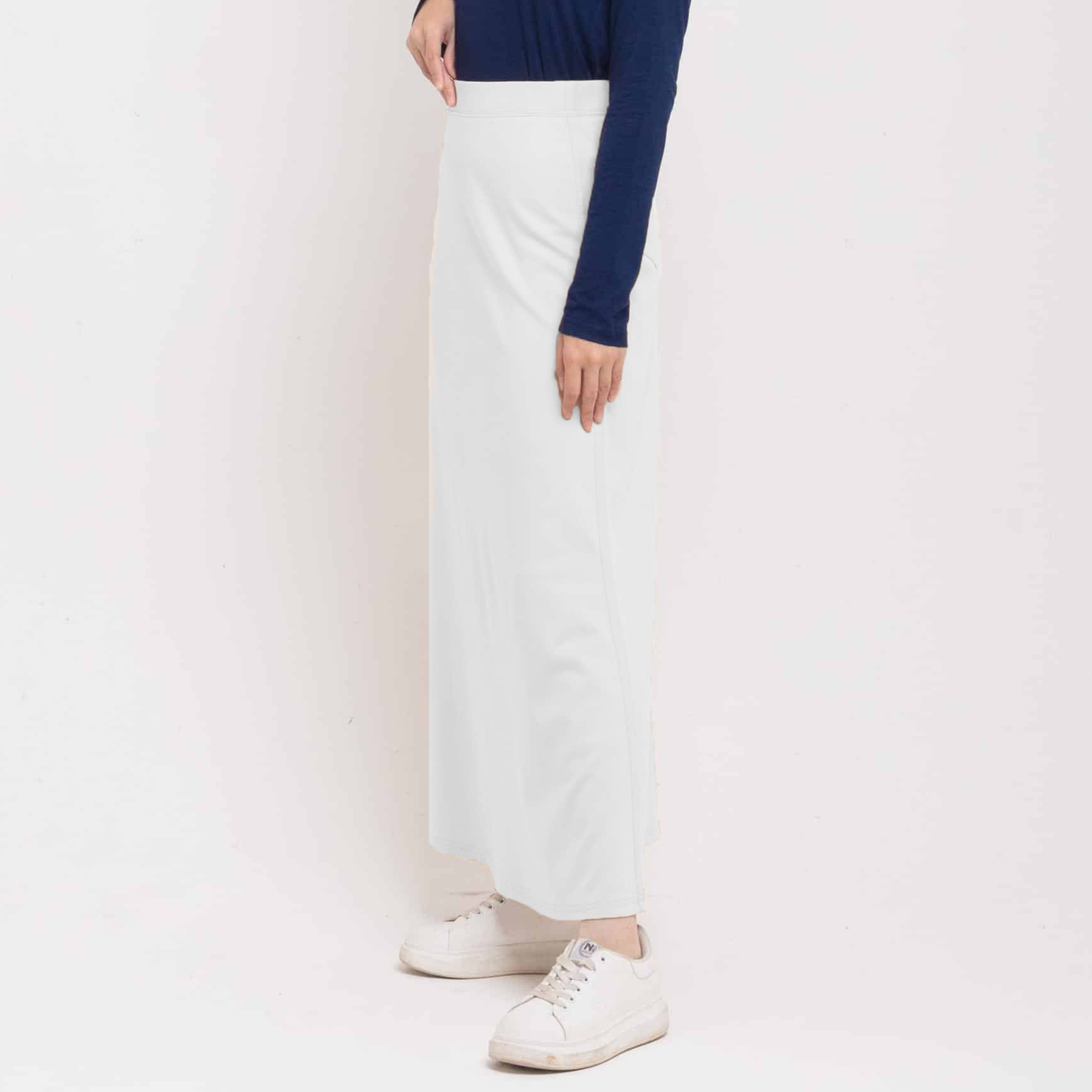 Straight Skirt - Putih