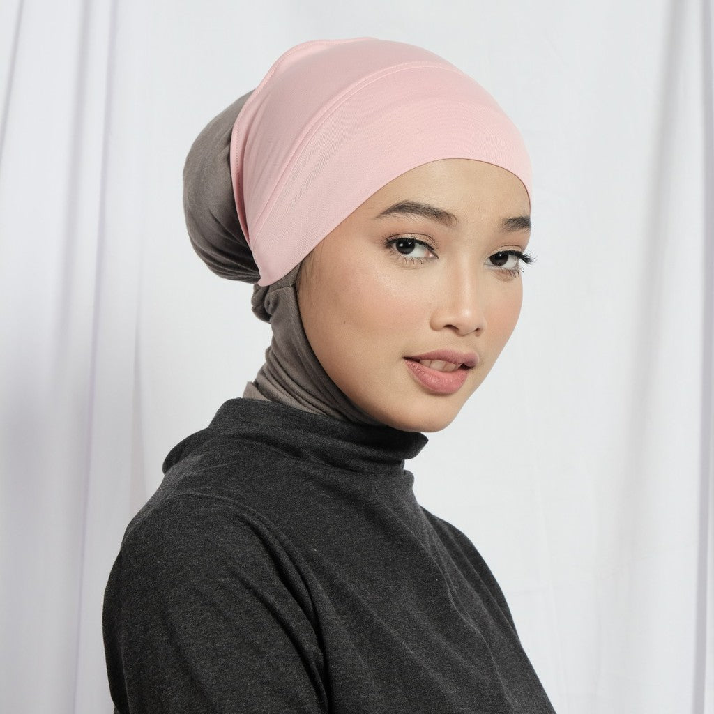Dauky Hijab  Aksesoris Hijab Ciput Bania - Pink