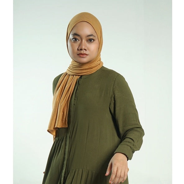 Pashmina Jersey Knit - Mustard