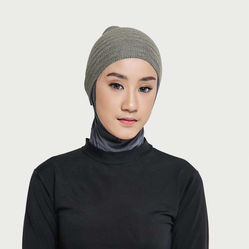 Bandana Rajut Ciput Frisa BP Olive