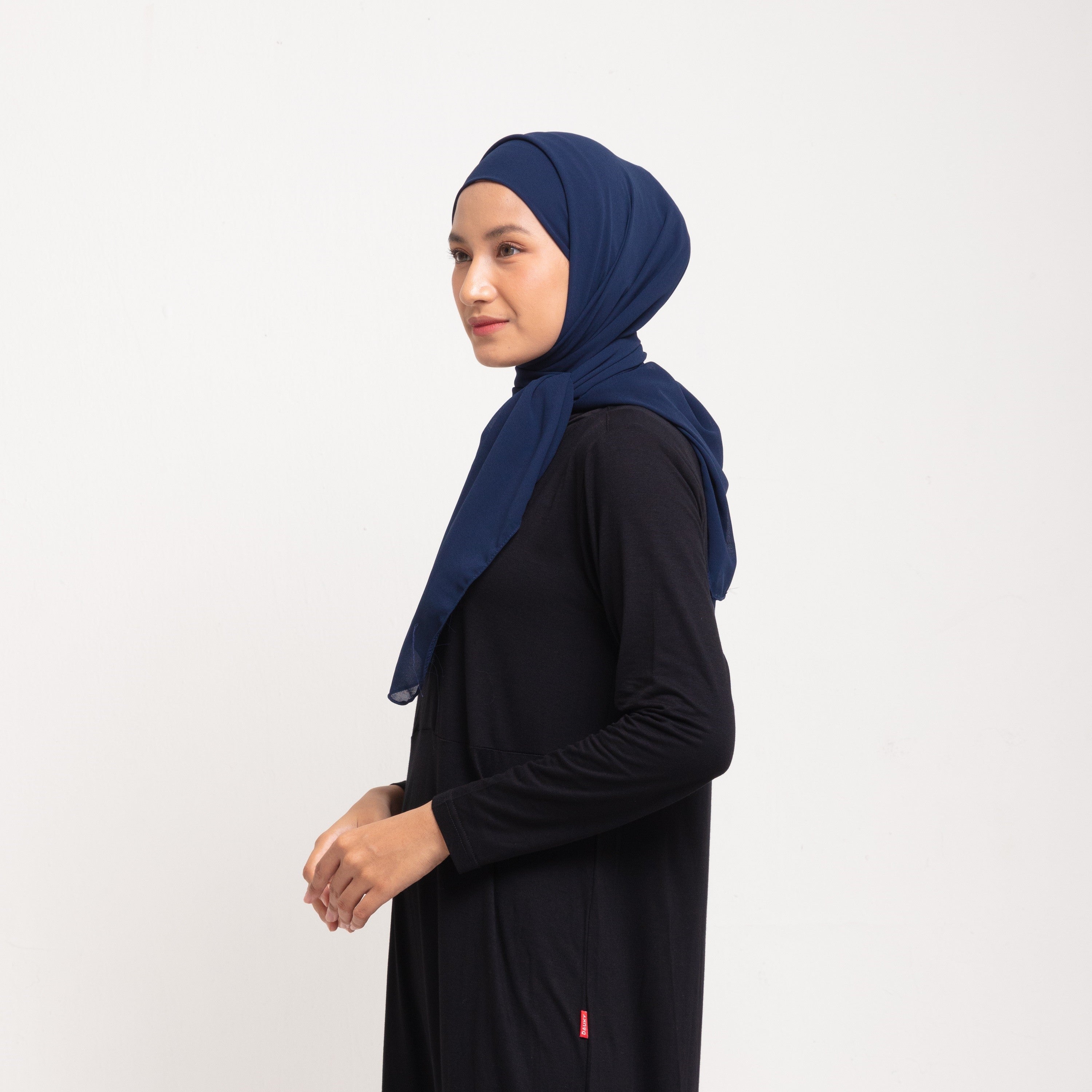 Hijab Square Instan - Navy