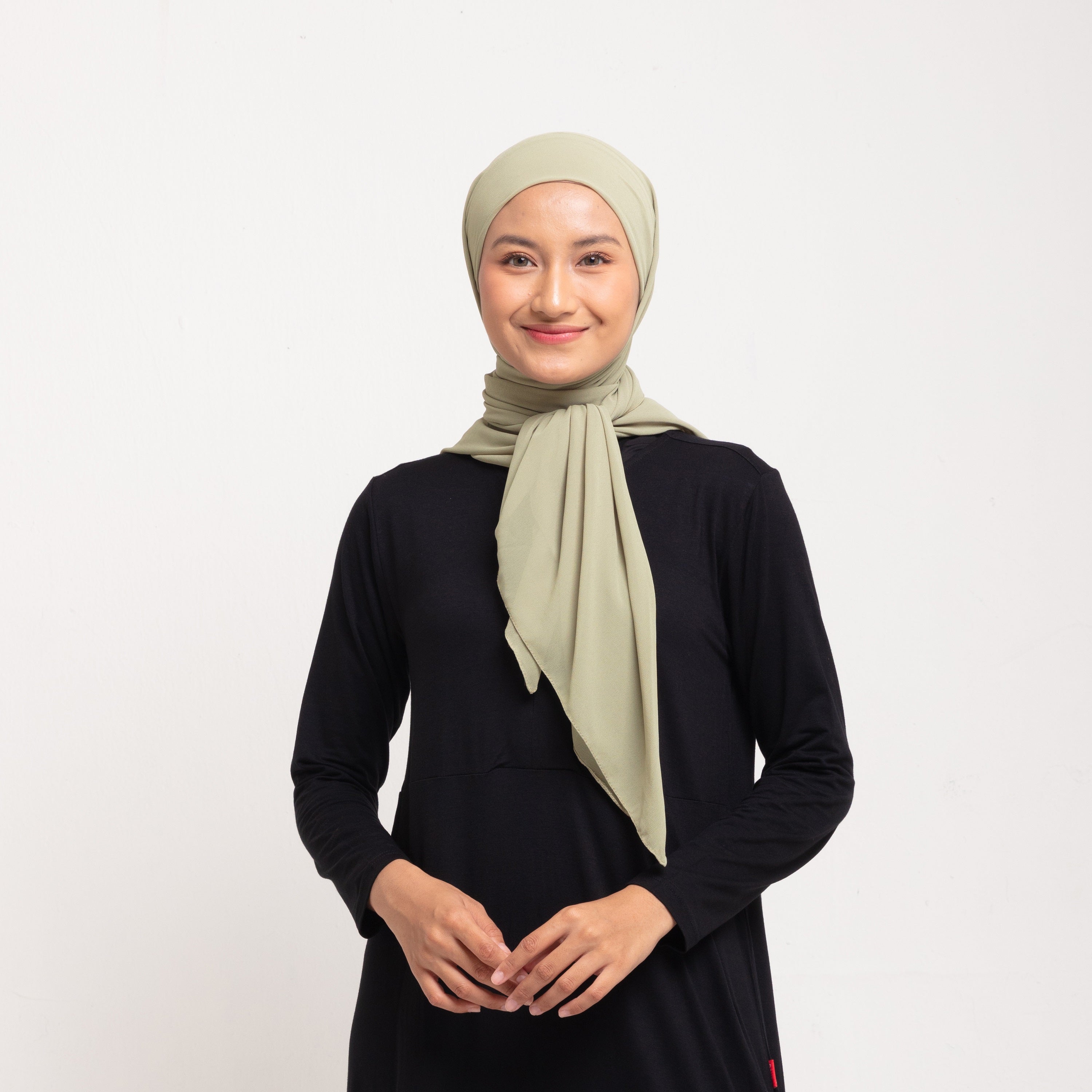 Hijab Square Instan - Sage