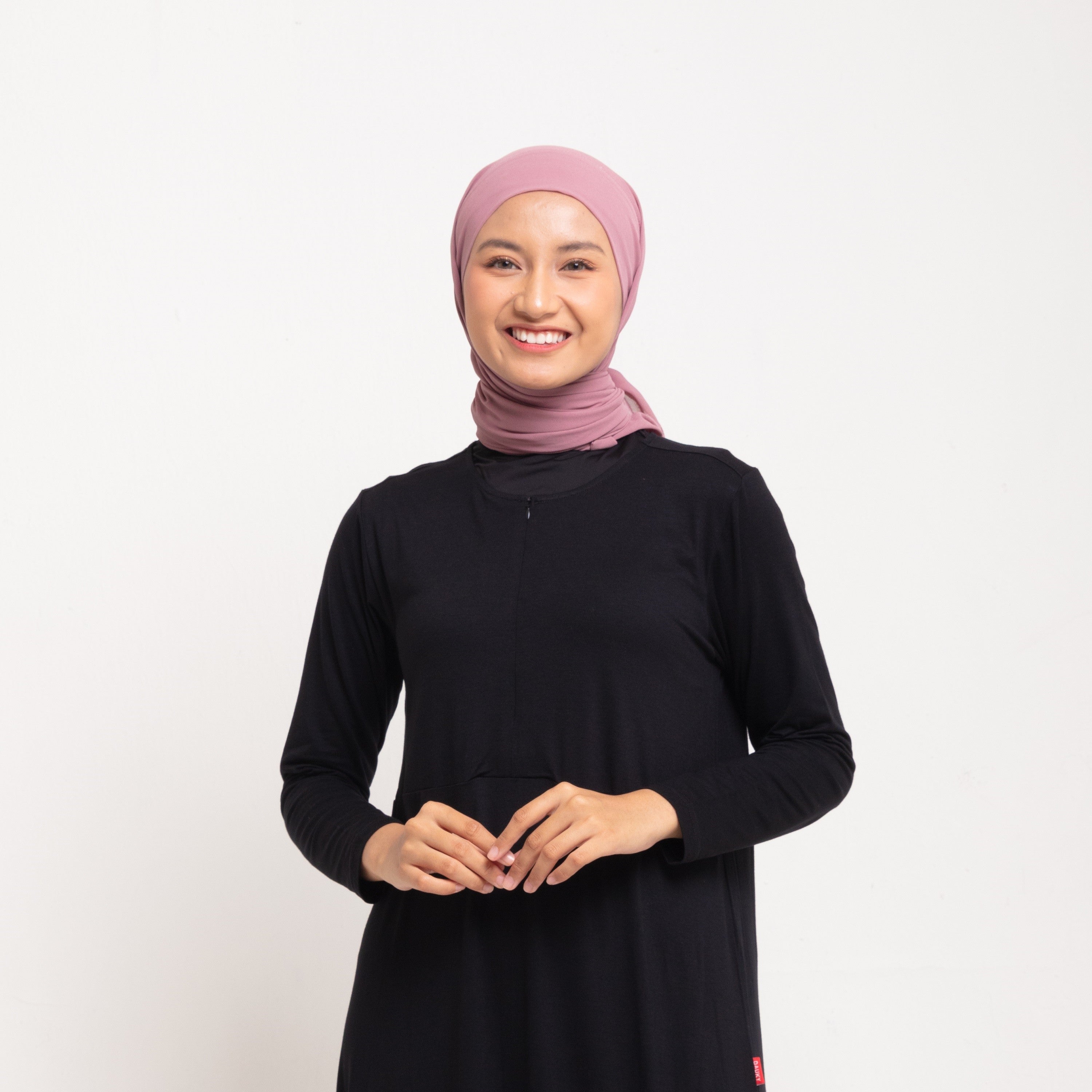 Hijab Square Instan - Marsala