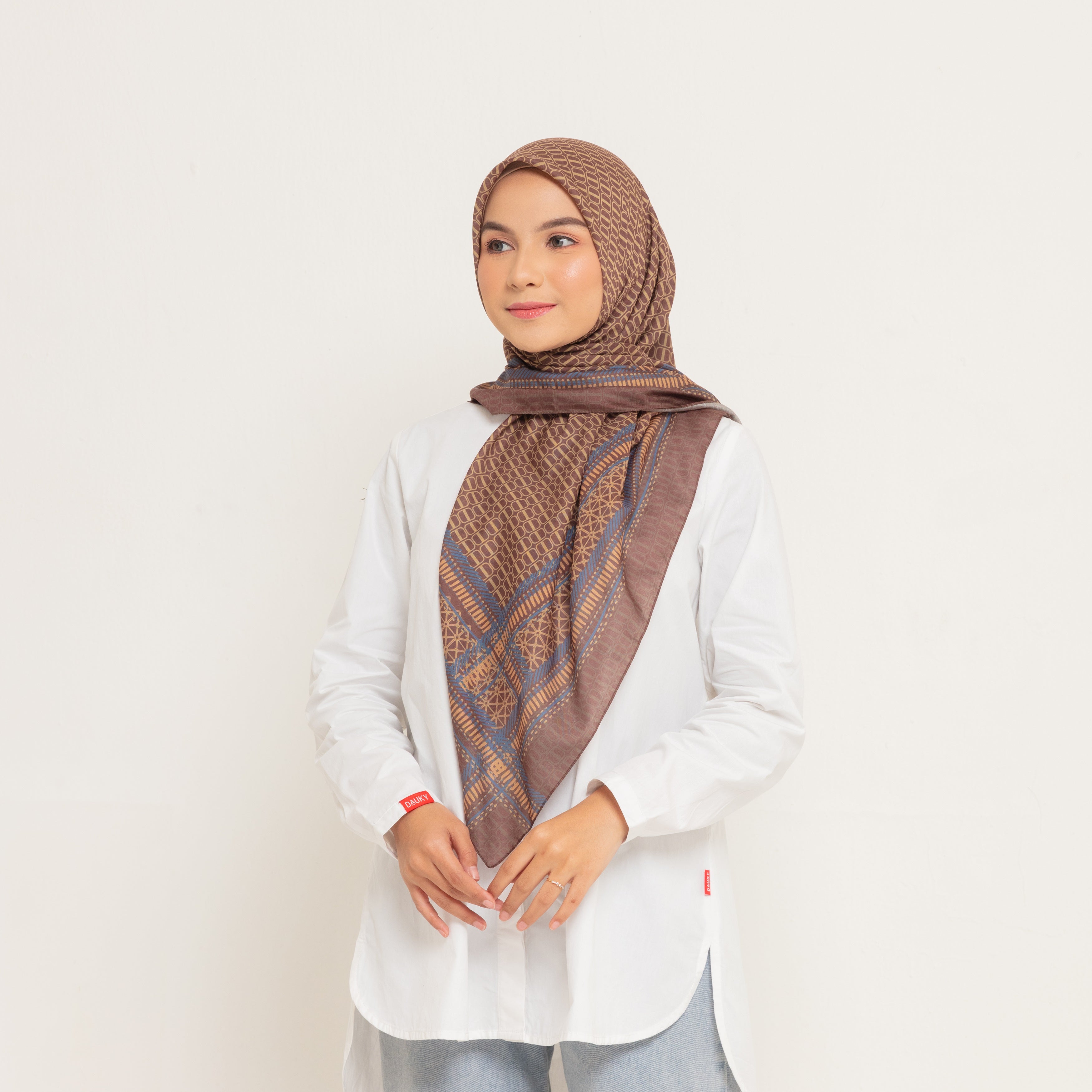 Double Border Scarf